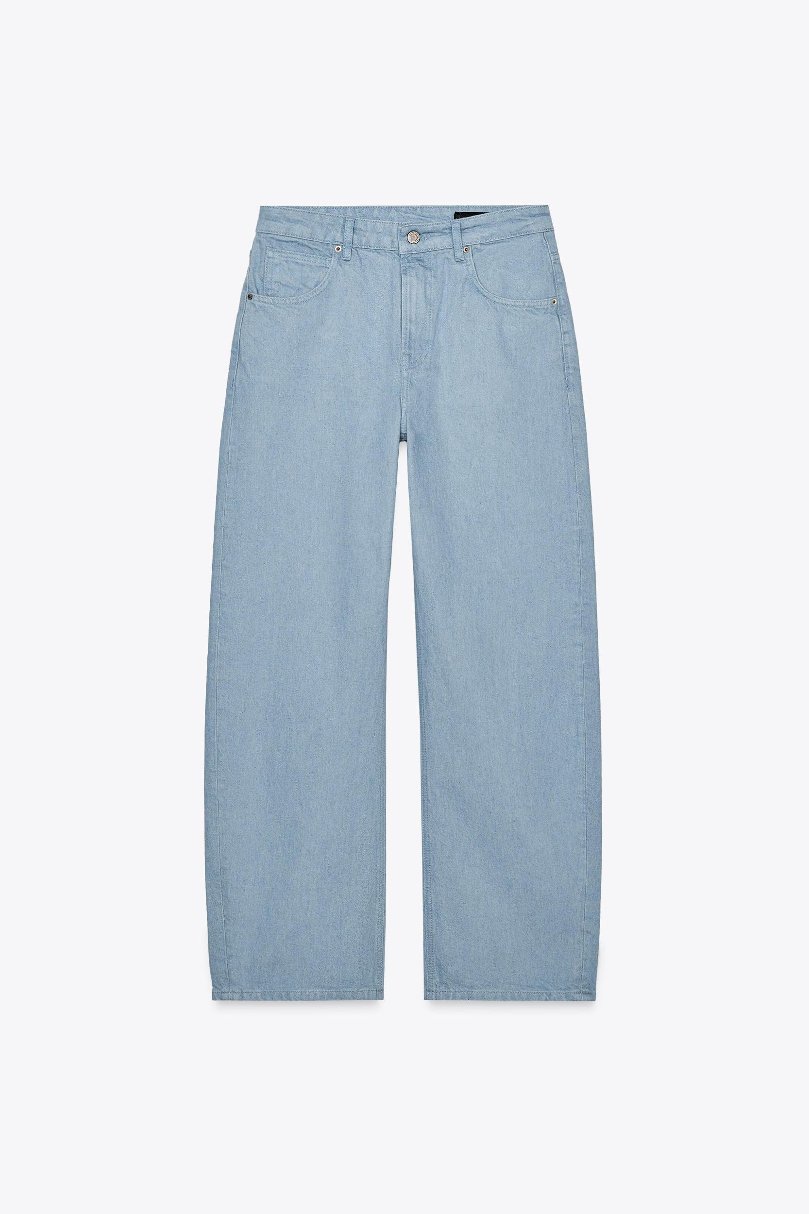 ZW COLLECTION MID-RISE TAPERED JEANS Product Image
