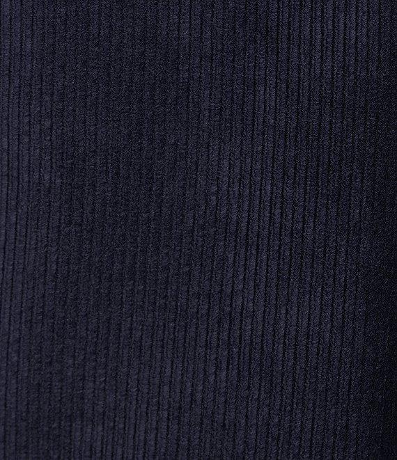 Westbound Coordinating Velour Rib Long Sleeve Funnel Neck Top Product Image