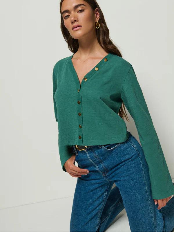 Nation Ltd. Marlowe Long Sleeve Top Product Image