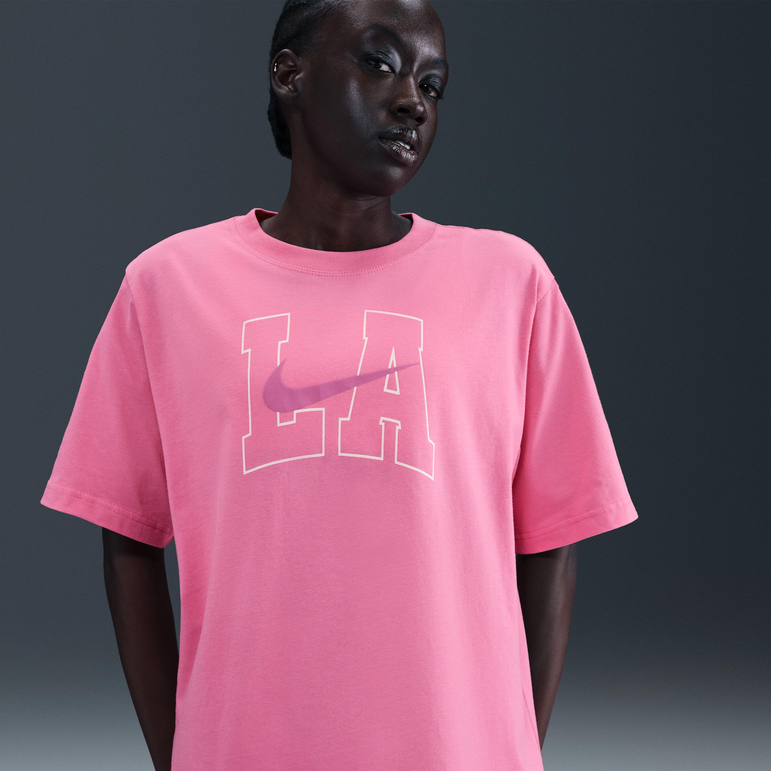 Womens Nike Sportswear Essential Graphic T-Shirt | IB8927-684 Product Image