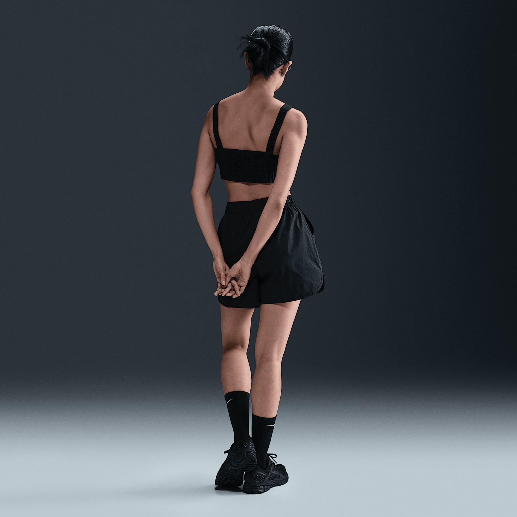 Womens Nike Sportswear Chill Poplin Slim Cropped Tank Top | HM6973-010 Product Image