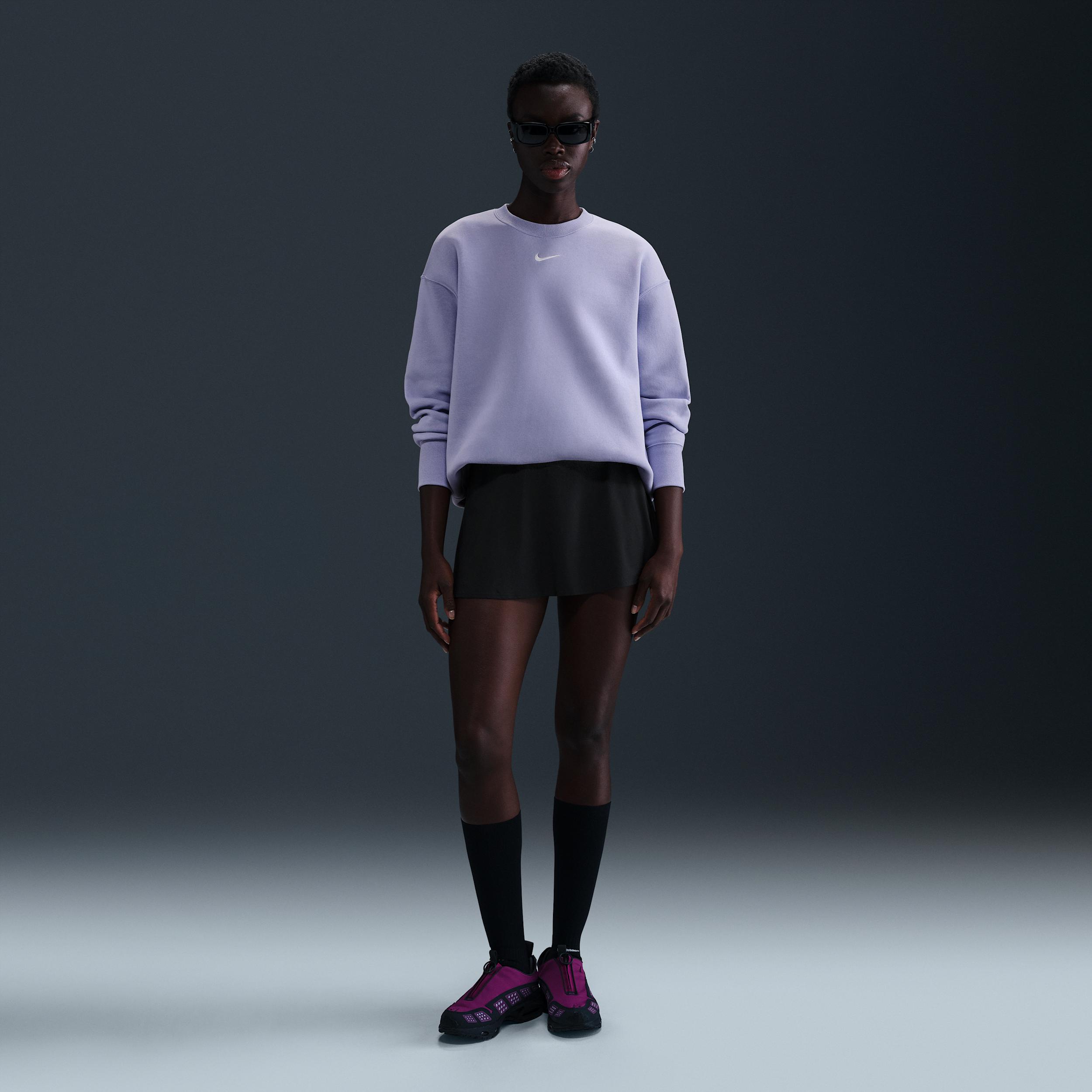Women's Nike Sportswear Phoenix Fleece Oversized Crew-Neck Sweatshirt Product Image