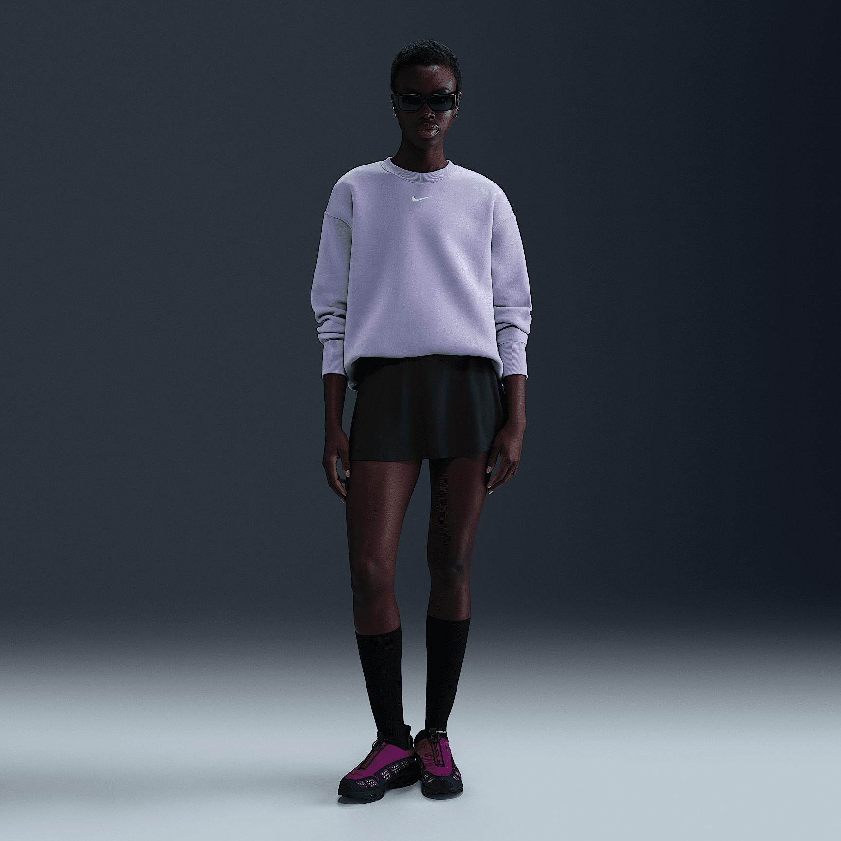 Women's Nike Sportswear Phoenix Fleece Oversized Crew-Neck Sweatshirt Product Image