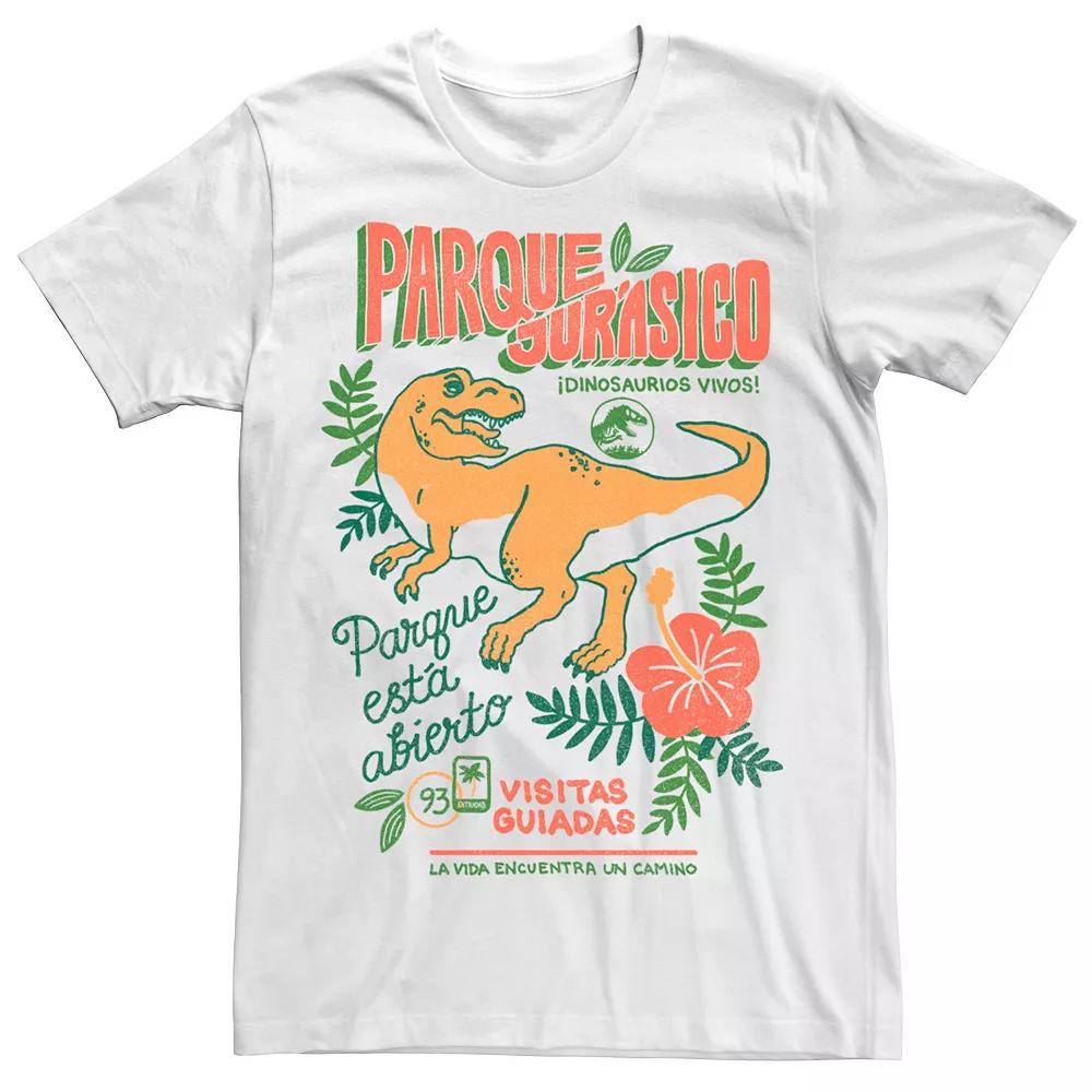Men's Jurassic Park Spanish Opening Day Poster Tee,  Product Image