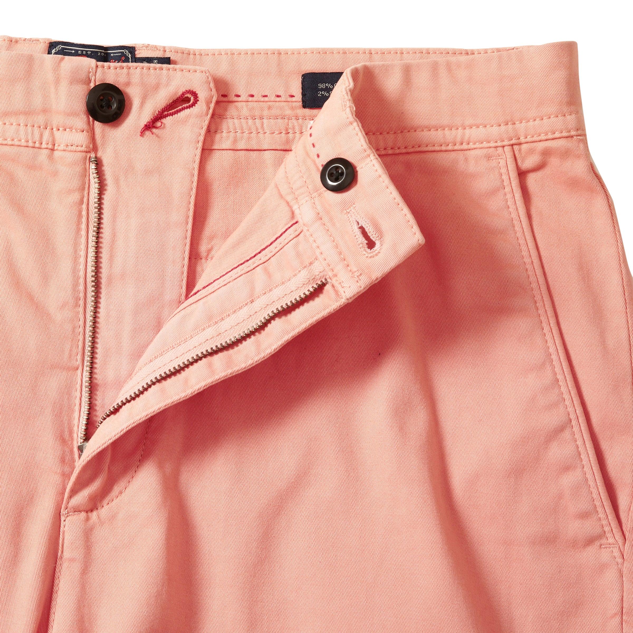 Precision Stretch Chino Shorts 8" - Coral Haze Product Image