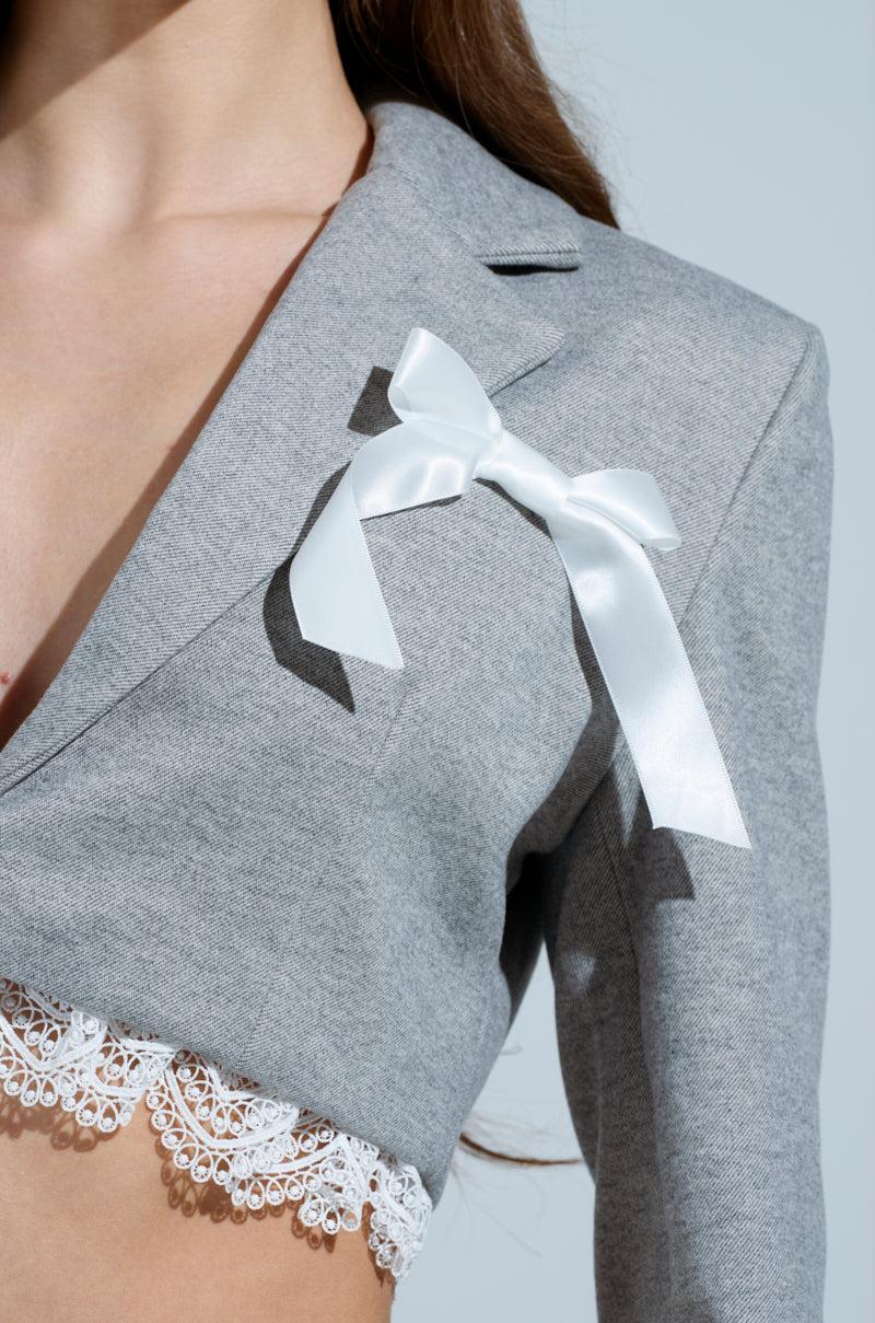 MARLEY LACE TRIM BLAZER Product Image