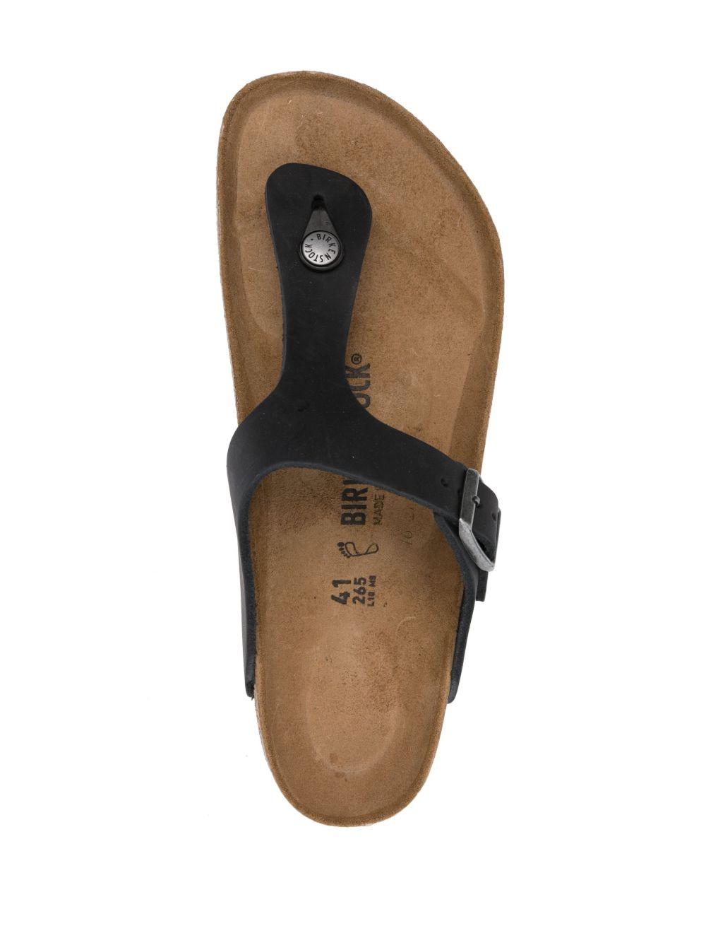 buckle-detail flip flop sandals Product Image