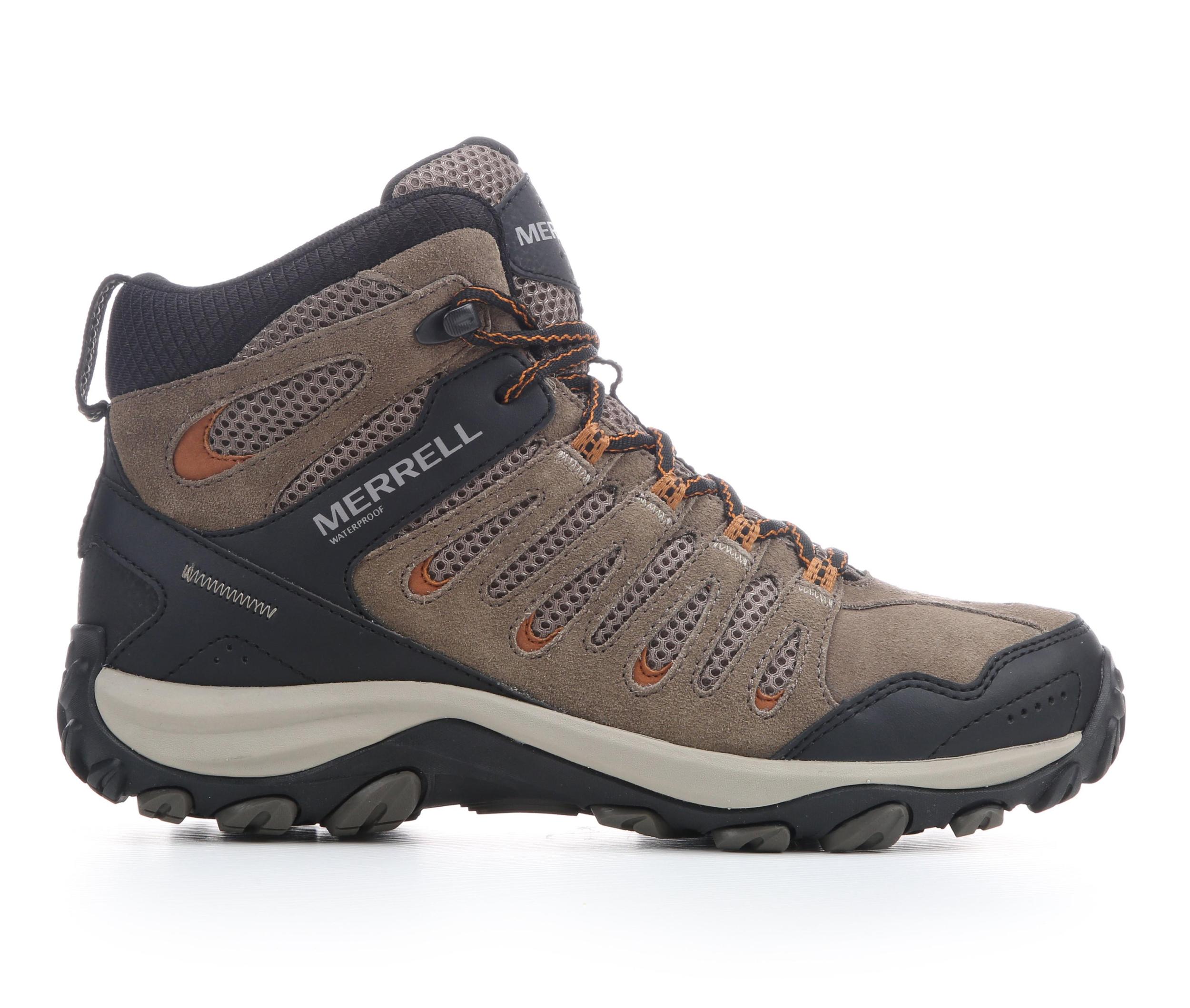 Men's Merrell Crosslander 3 Mid Waterproof Hiking Boots Product Image