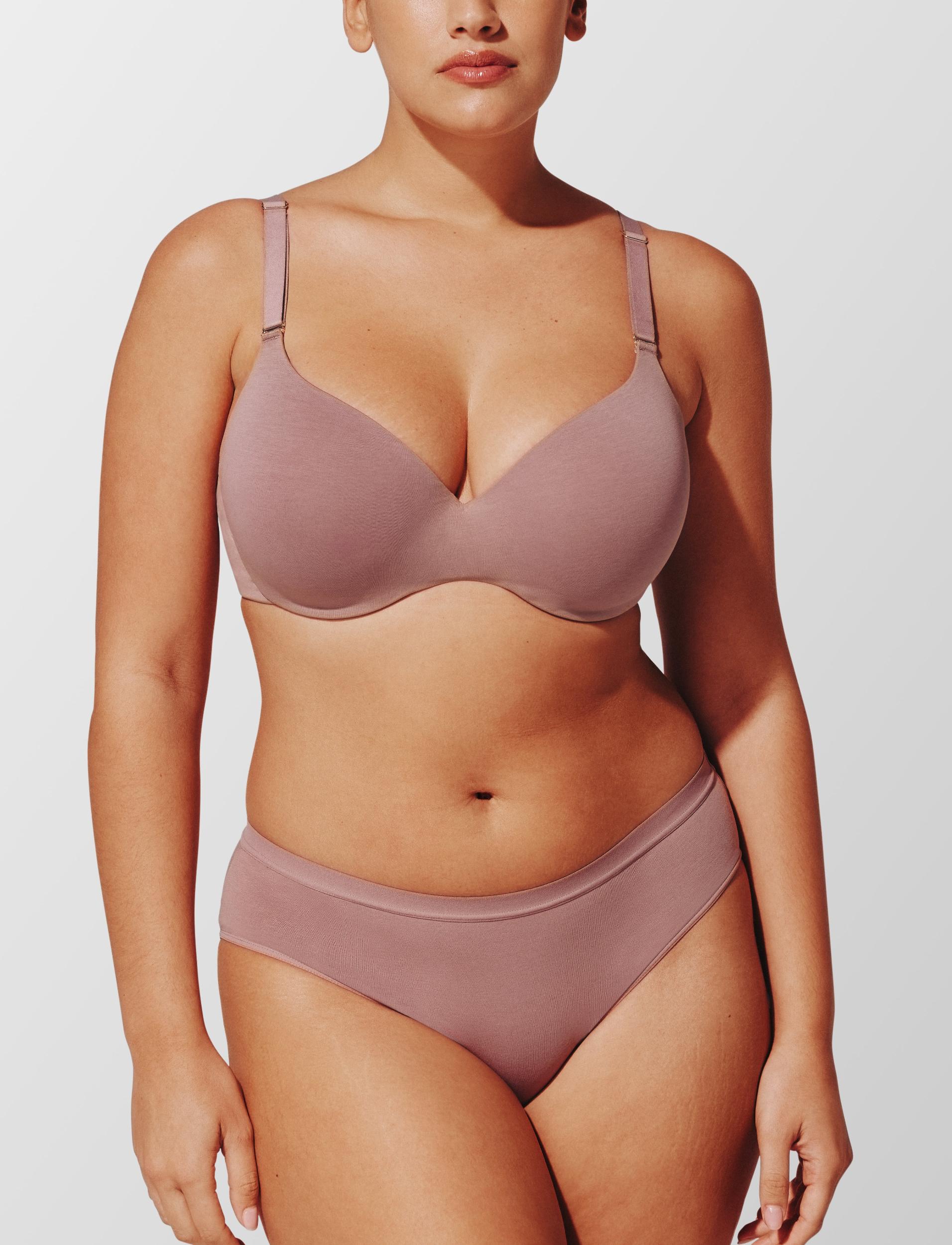 Organic Cloud Cotton T-Shirt Bra Product Image