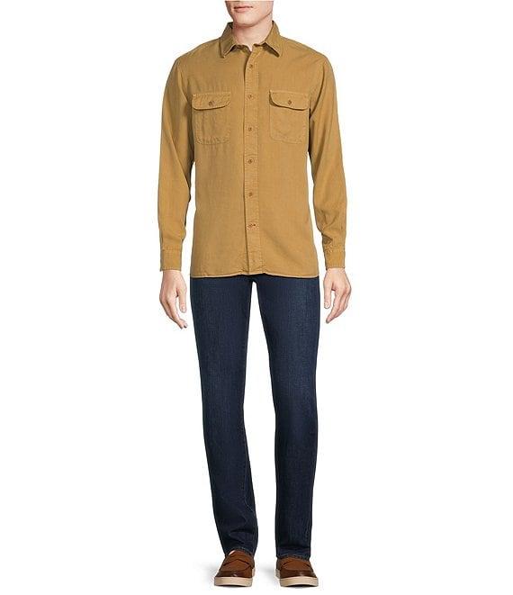 Cremieux Blue Label Solid Twill Woven Shirt Product Image
