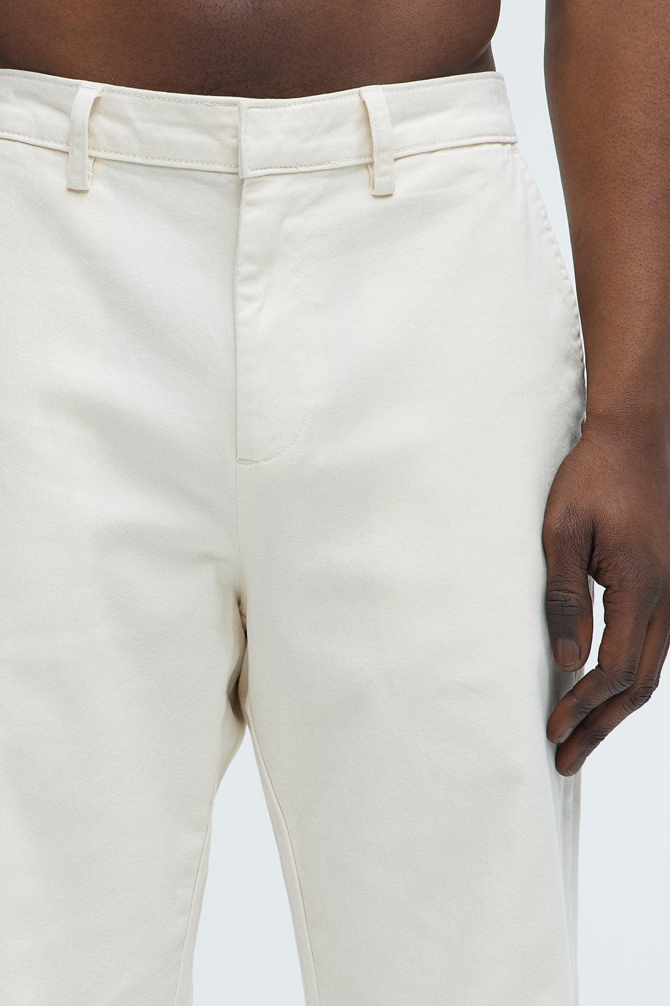 Mac Chino Straight Pants - Cream Product Image