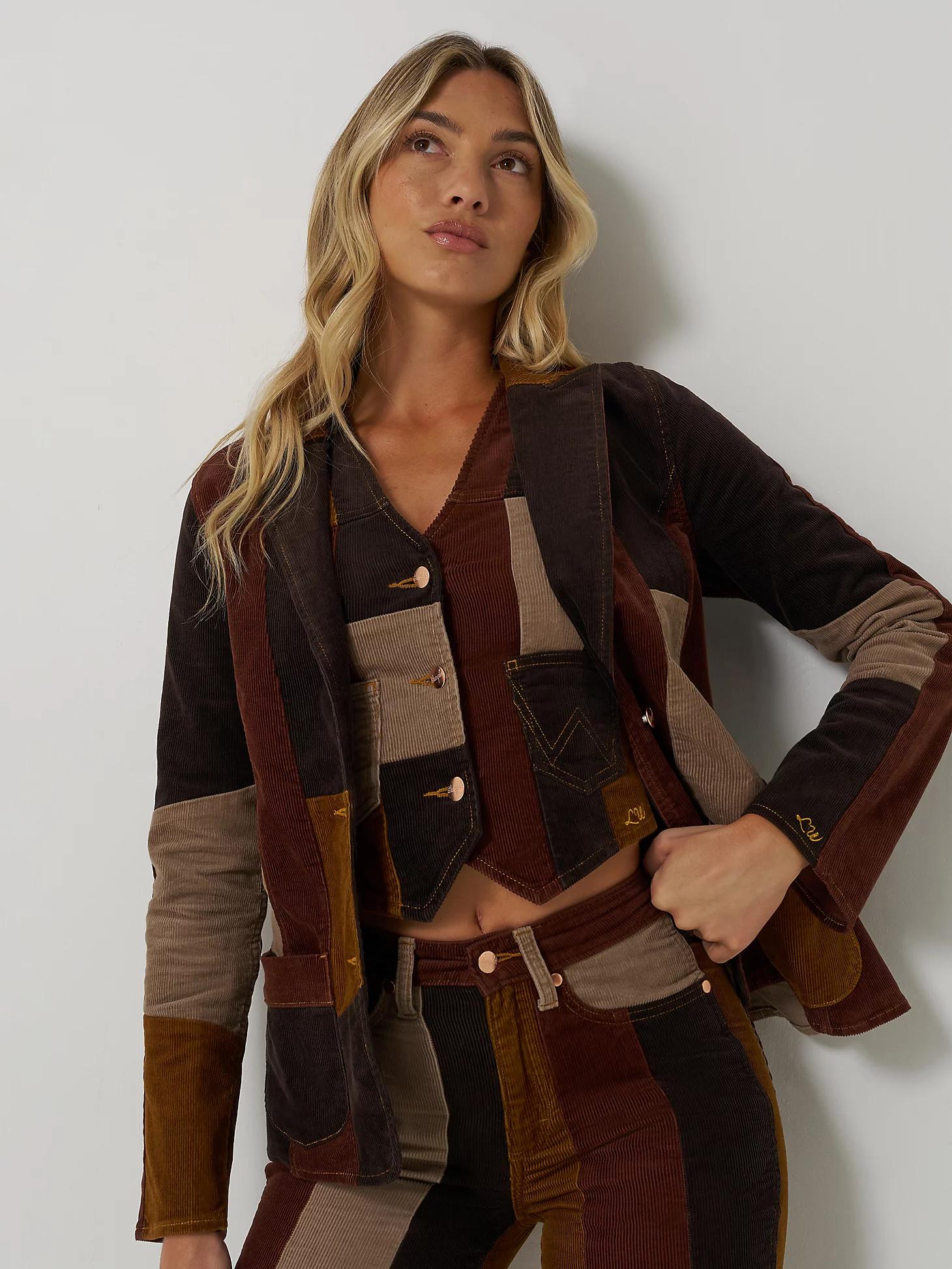 Wrangler x Lainey Wilson Patchwork Blazer | Women's JACKETS & OUTERWEAR | Wrangler® Product Image