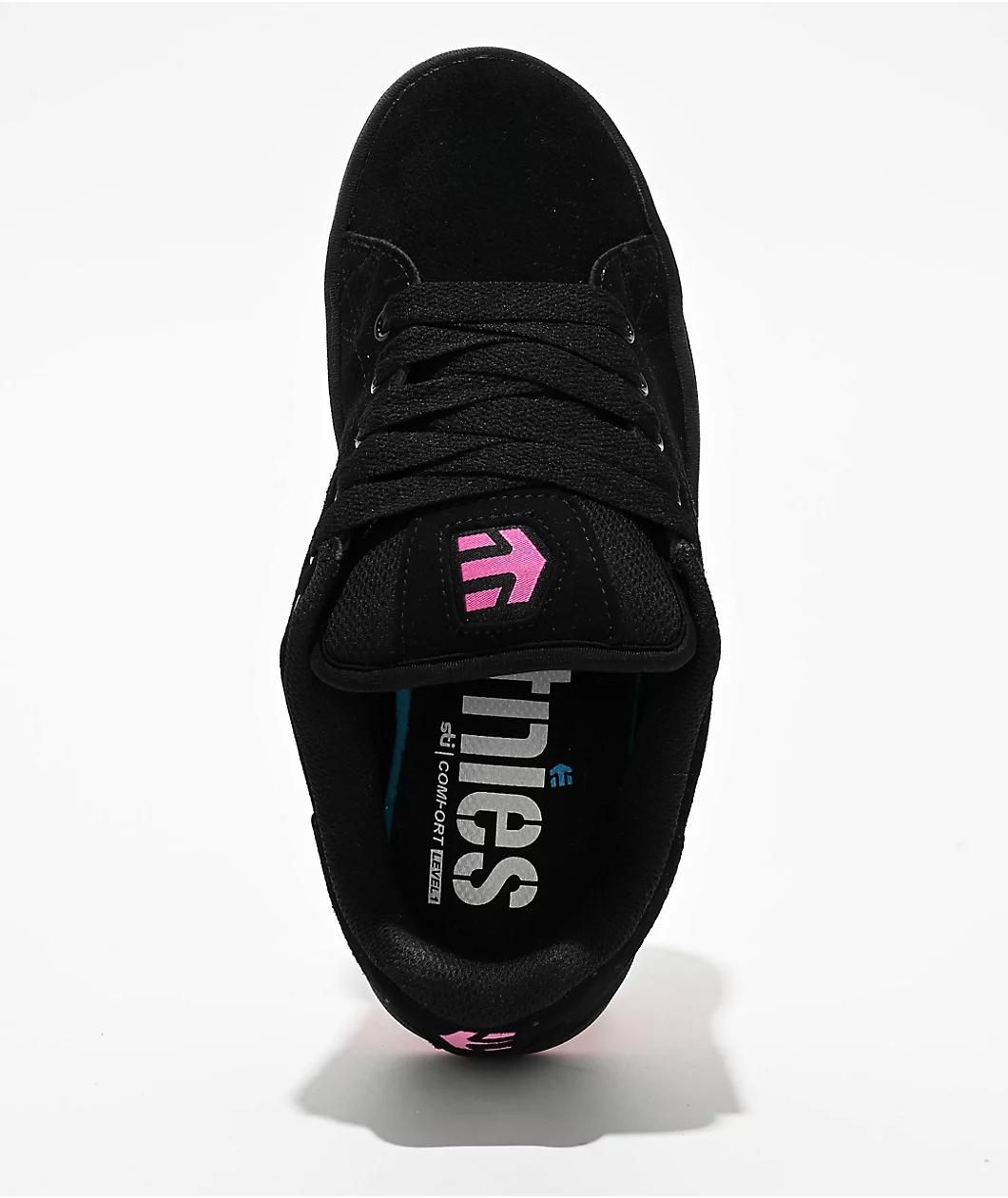 etnies Callicut Black & Pink Skate Shoes Product Image