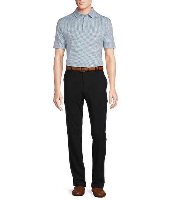 Daniel Cremieux Signature Label Mini Print Short Sleeve Polo Shirt Product Image