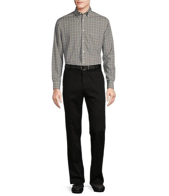 Daniel Cremieux Signature Label Mount Lussari Collection Non-Iron Medium Check Long Sleeve Woven Shirt Product Image