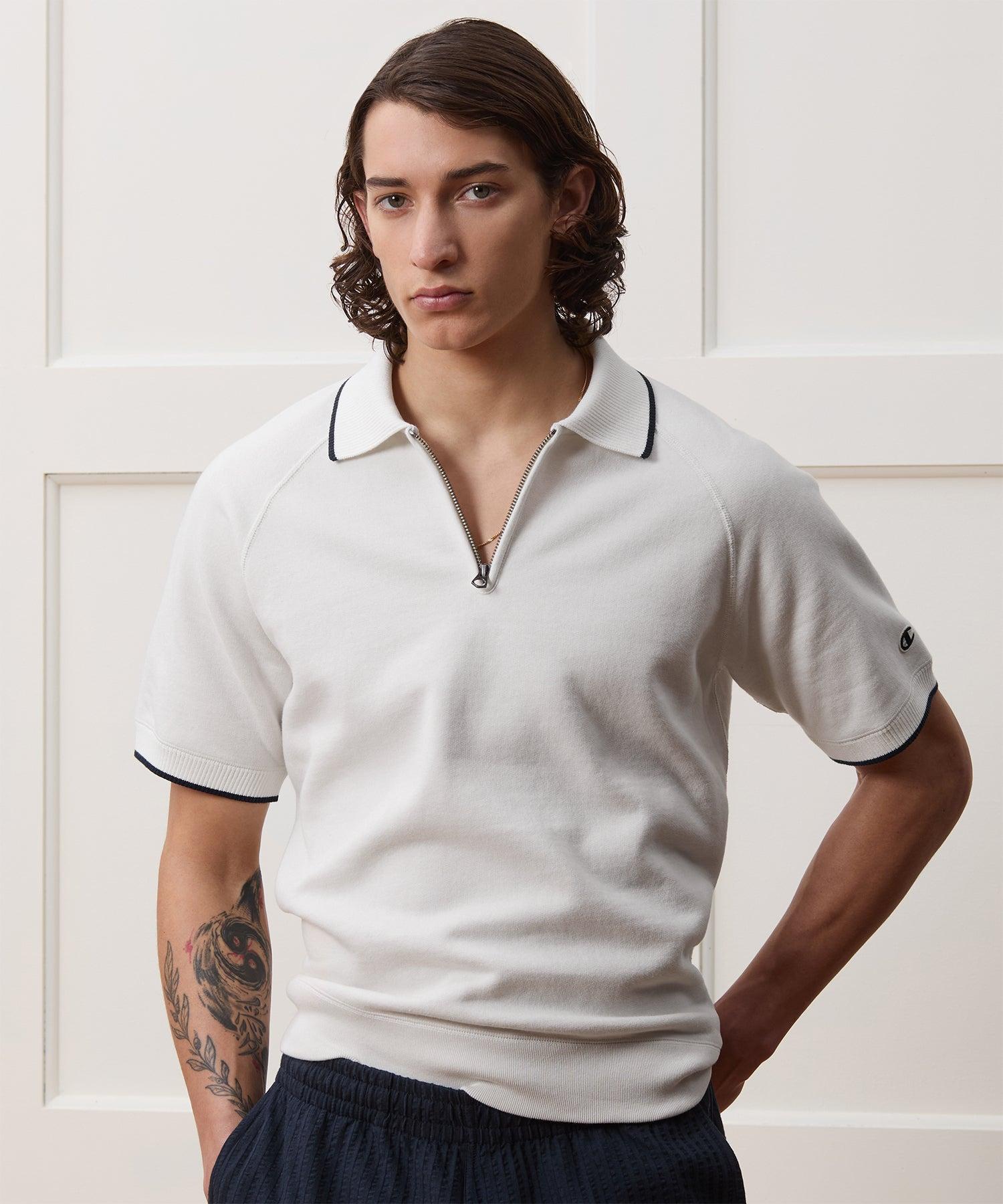 Champion Fleece Quarter-Zip Polo Product Image