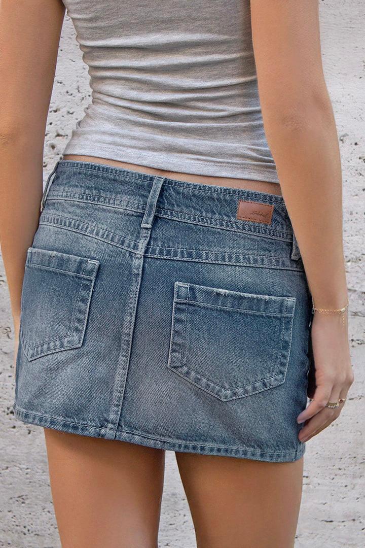 Double button skirt Product Image