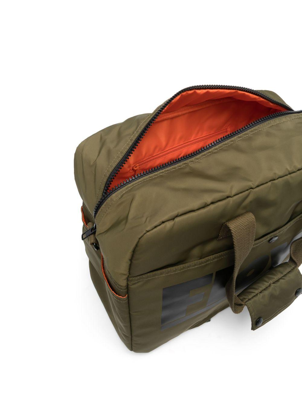 logo-print zipped holdall Product Image