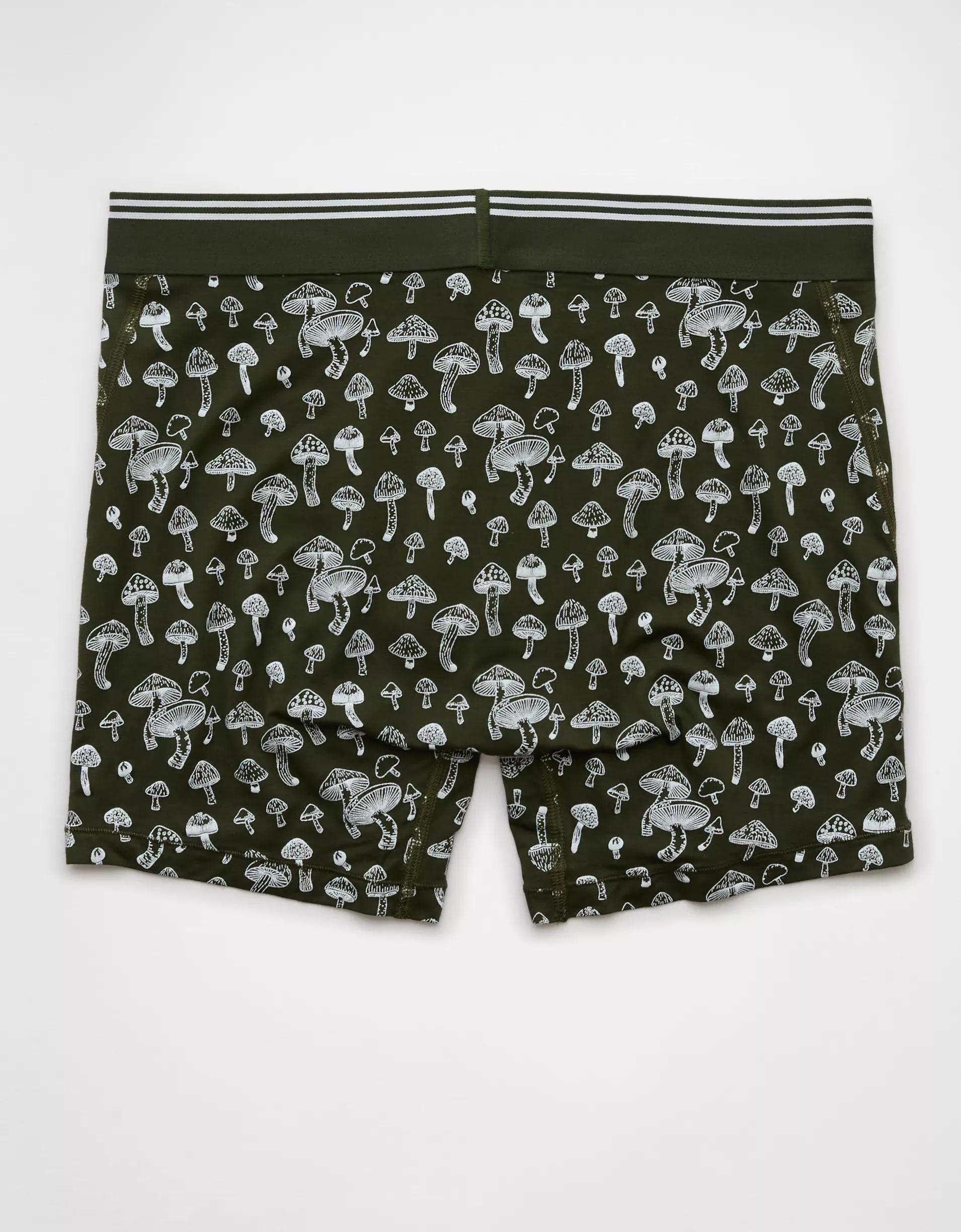 AEO Men's Mushrooms 4.5" Ultra Soft Boxer Brief Product Image