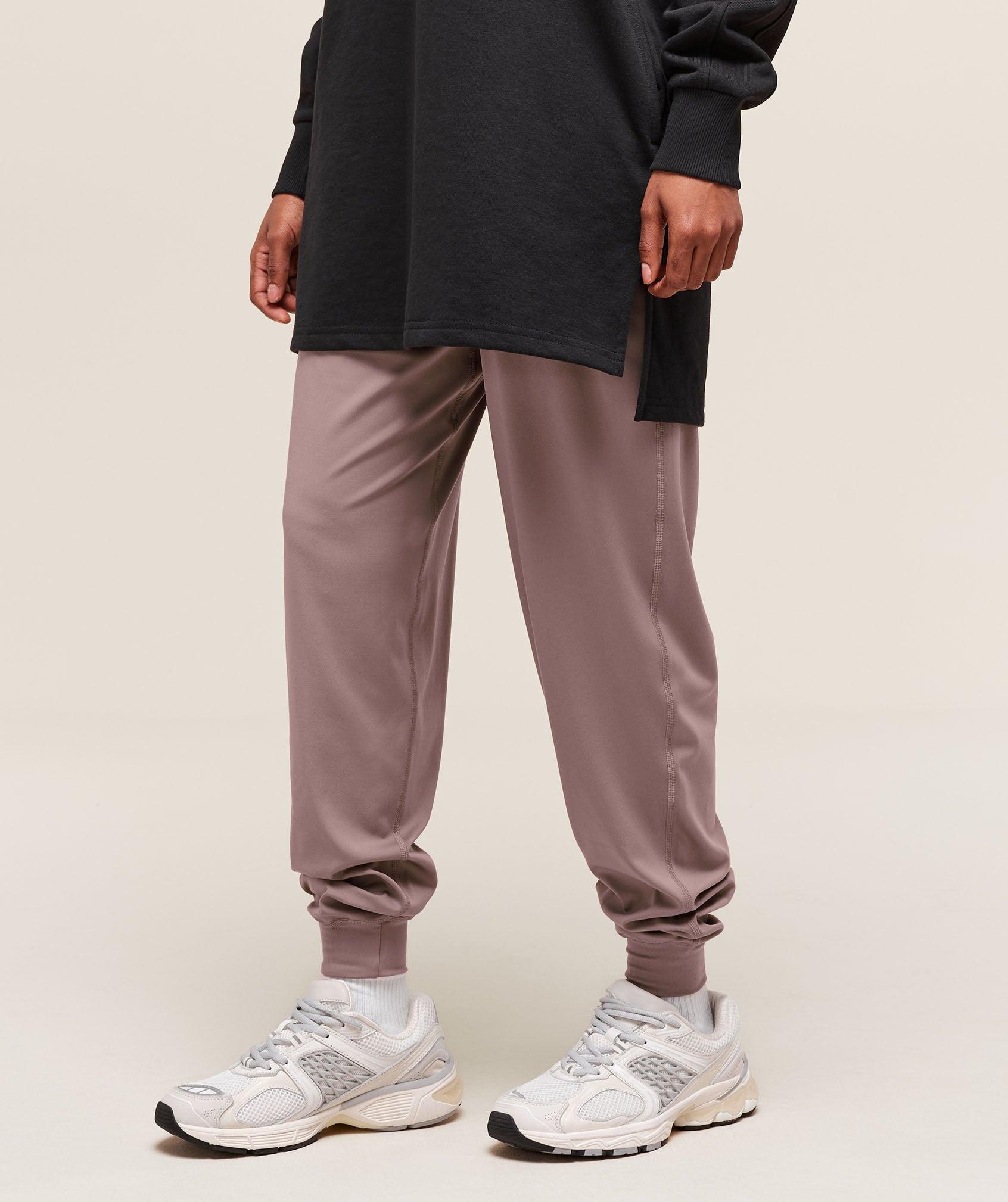 Gymshark Covered Jogger - Washed Mauve Female Product Image