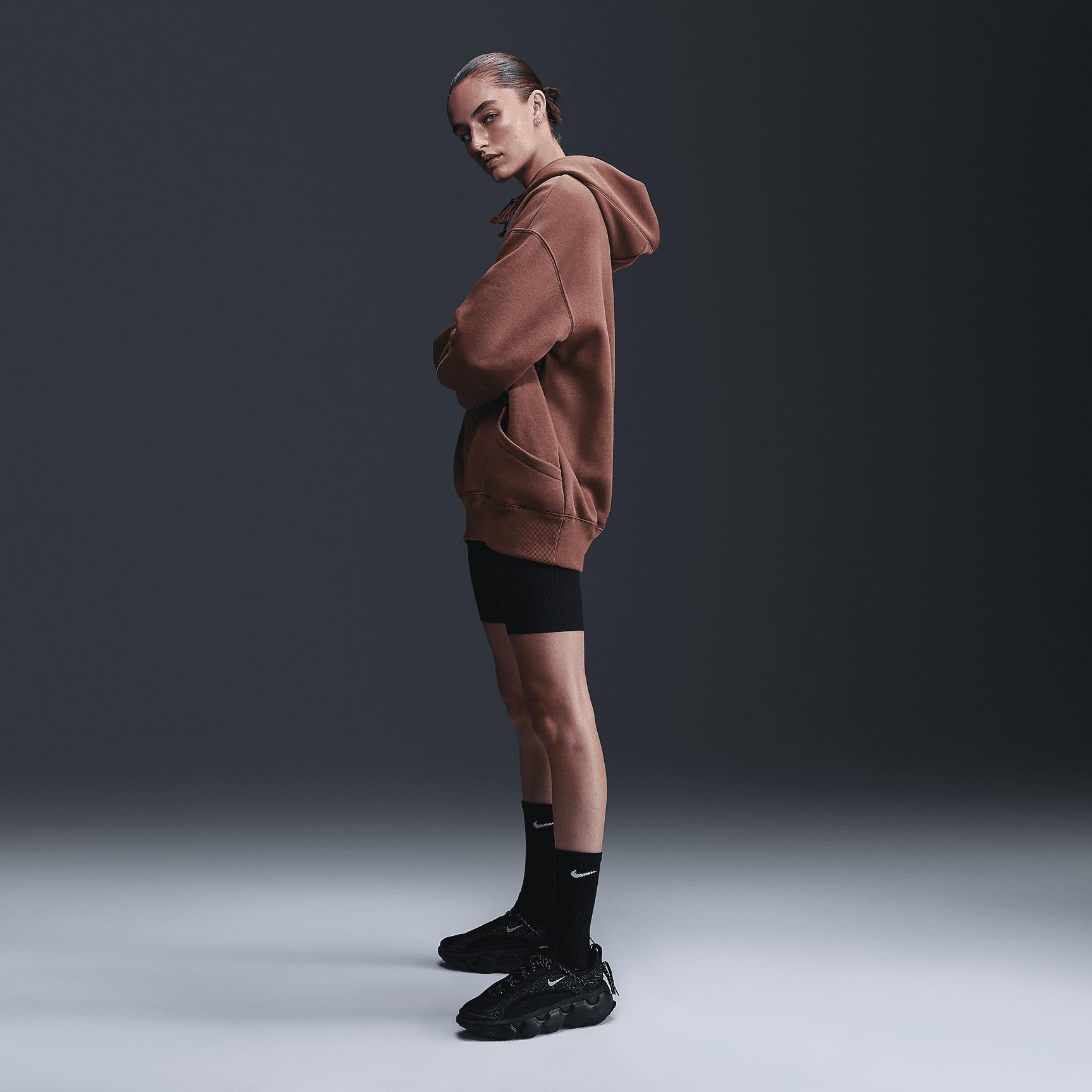 Nike Sportswear Phoenix Fleece Women's Oversized Pullover Graphic Hoodie Product Image