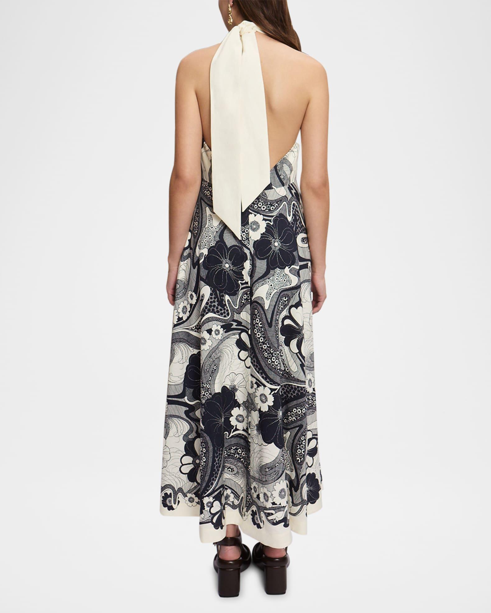 Mickey Halter Midi Dress Product Image