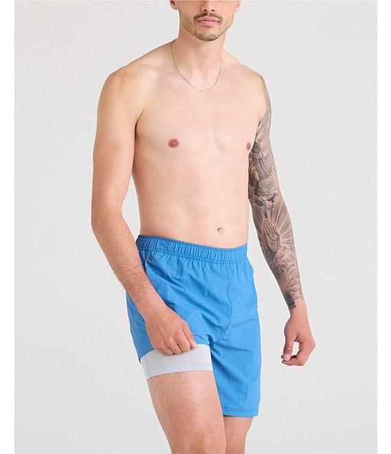SAXX Go Coastal 2N1 7#double; Volley Swim Shorts Product Image