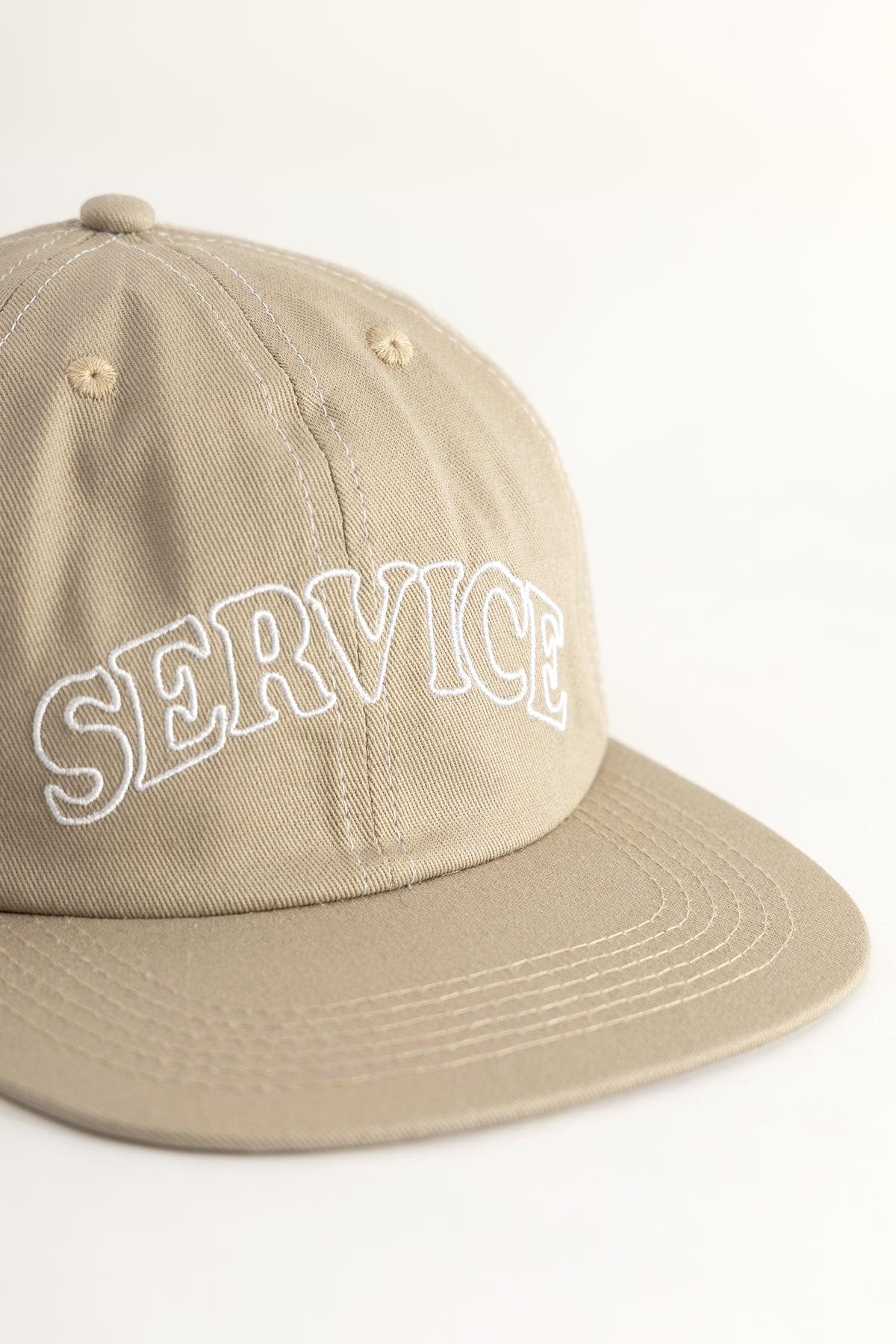 Service Works - Arch Logo Contrast Stitch Cap - Bone Product Image