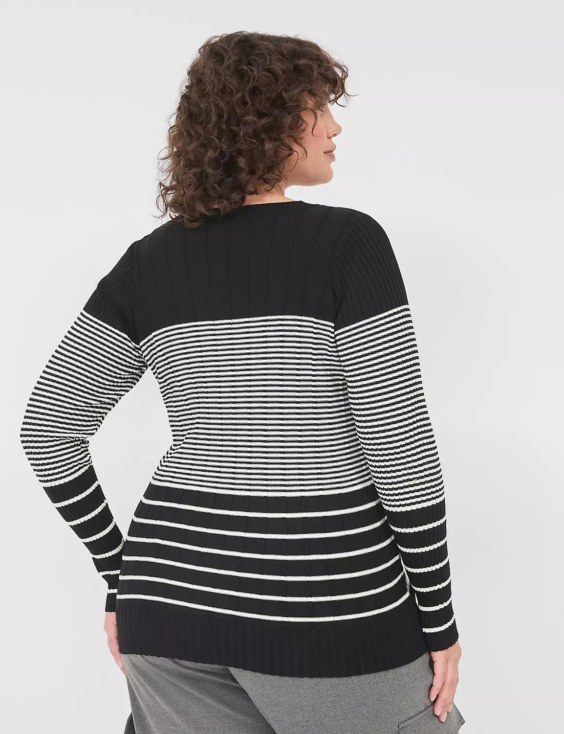 Rib Pullover Sweater Product Image