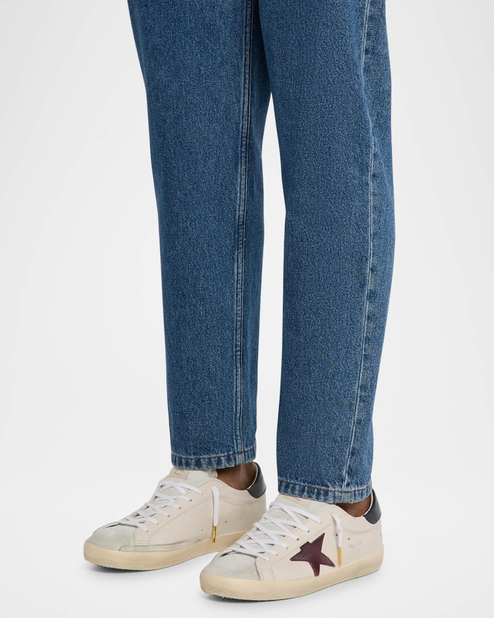 Men's Superstar Leather and Suede Low-Top Sneakers Product Image