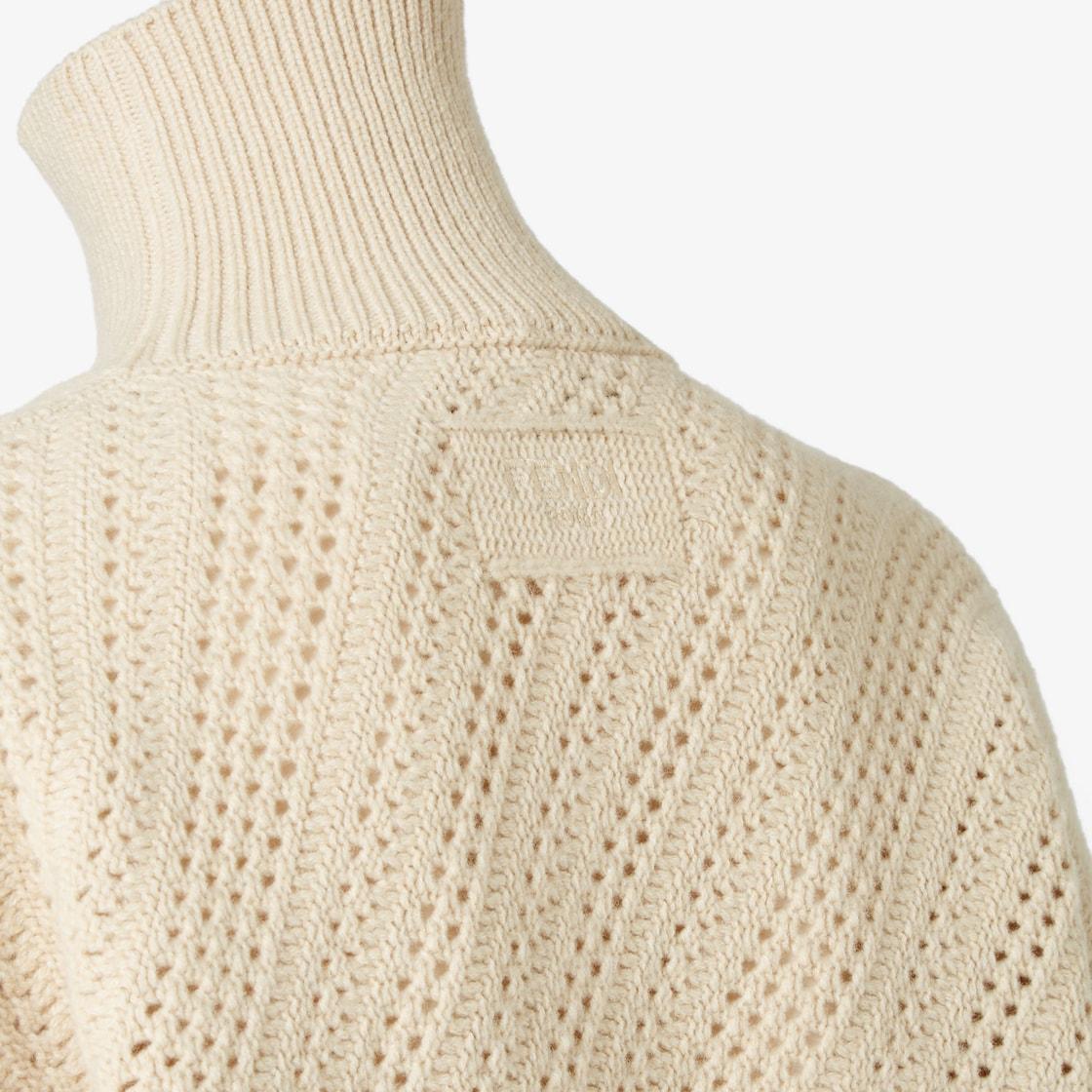SweaterBeige wool and cashmere pullover Product Image