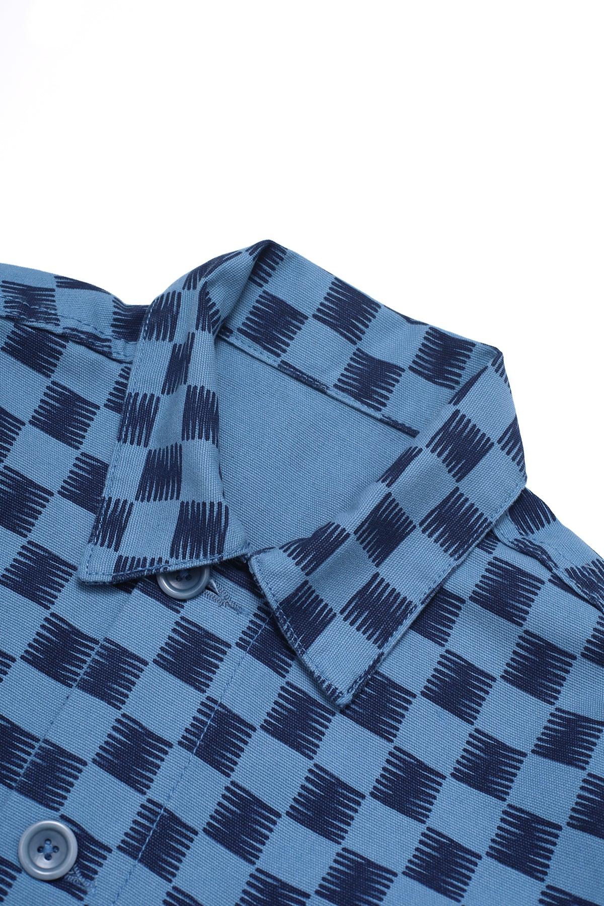 Classic Chore Shirt - Blue Checker Product Image