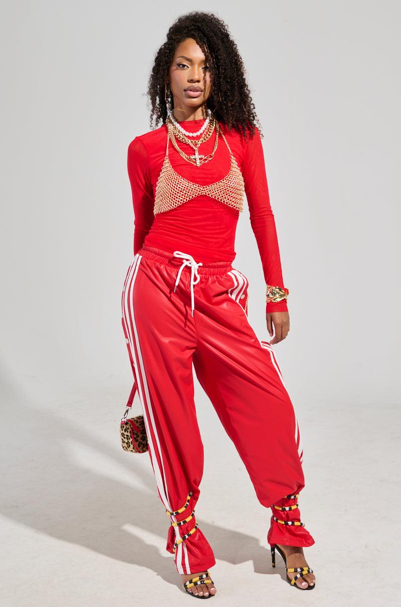 BELLERS PANT IN RED Product Image