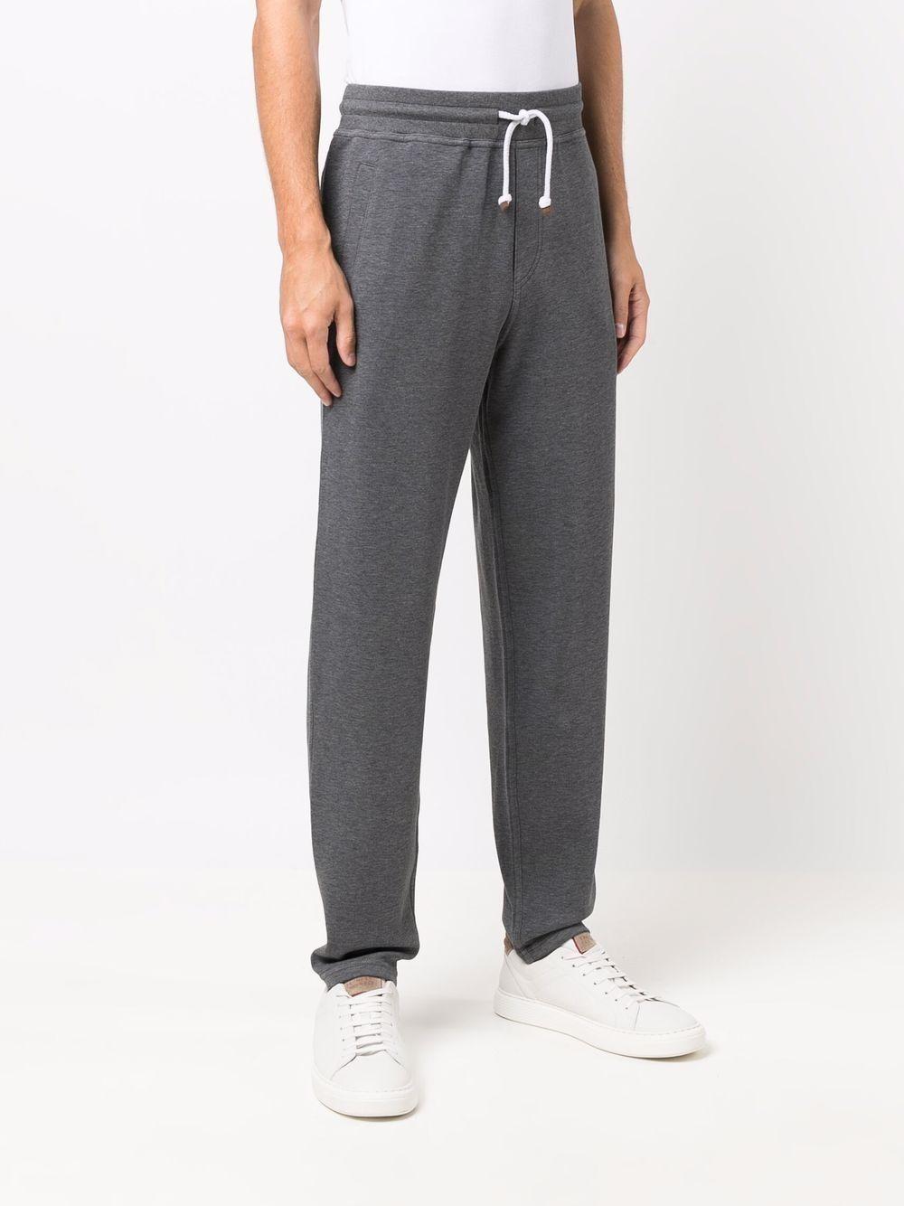 jersey drawstring-waist track pants Product Image