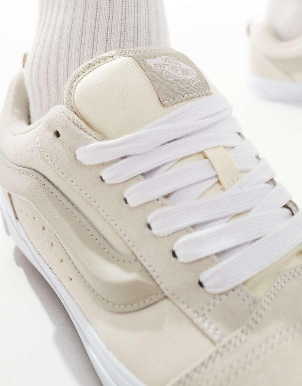 Vans Knu Skool sneakers in beige Product Image