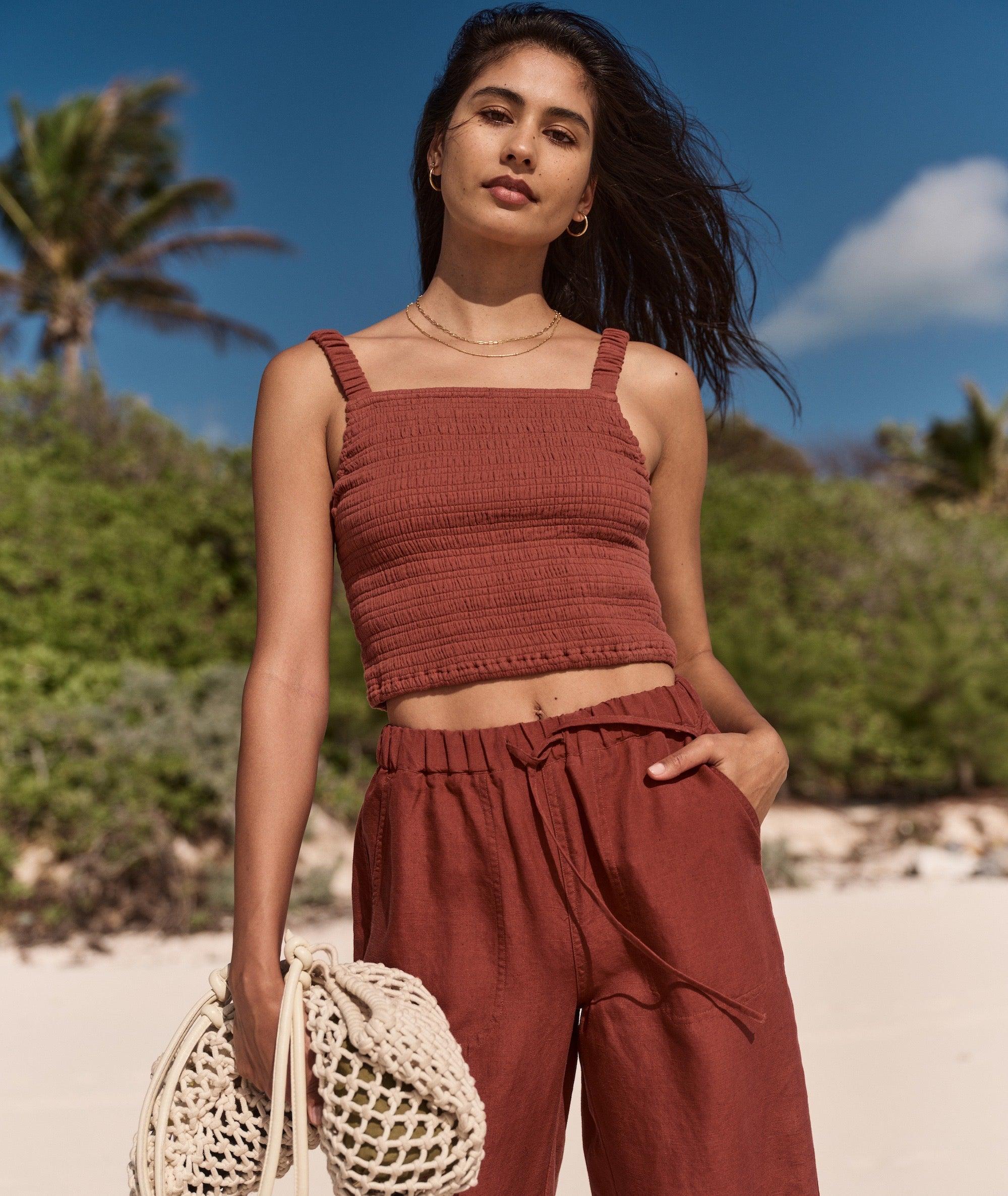 Lila Double Cloth Tank Product Image