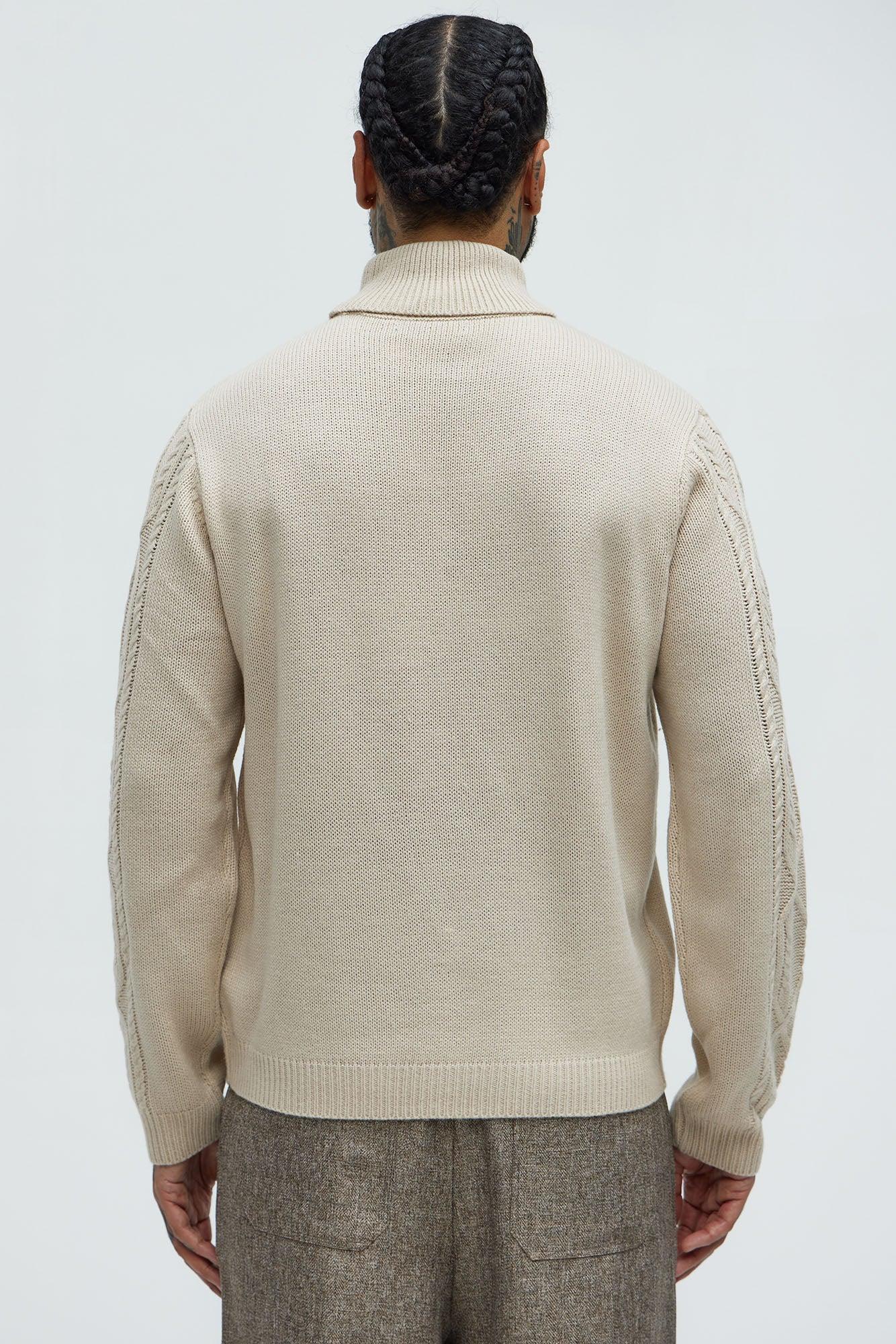 Not Your Regular Turtle Neck sweater - Tan Product Image