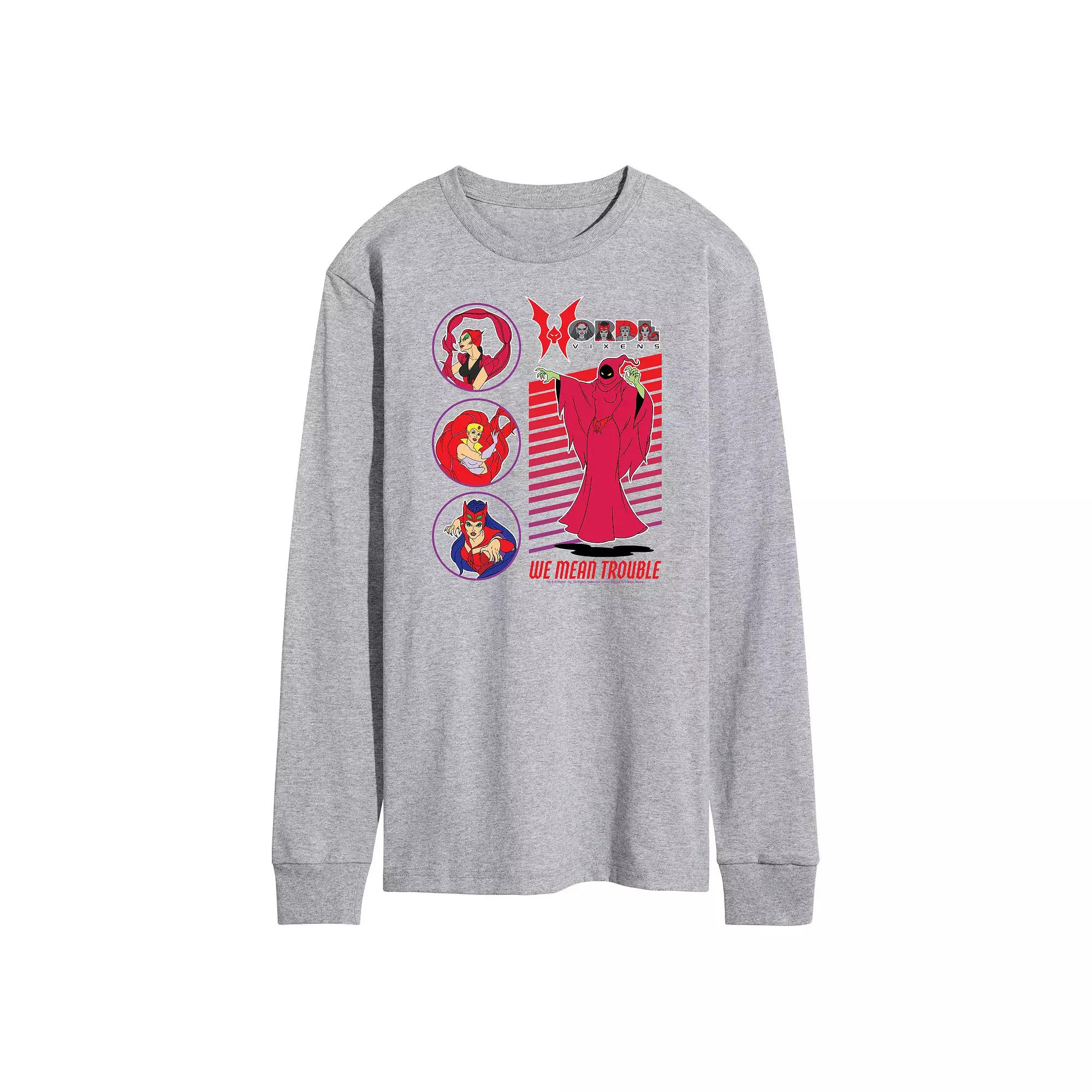 Men's SheRa Horde Vixens Long Sleeve Graphic Tee,  Product Image