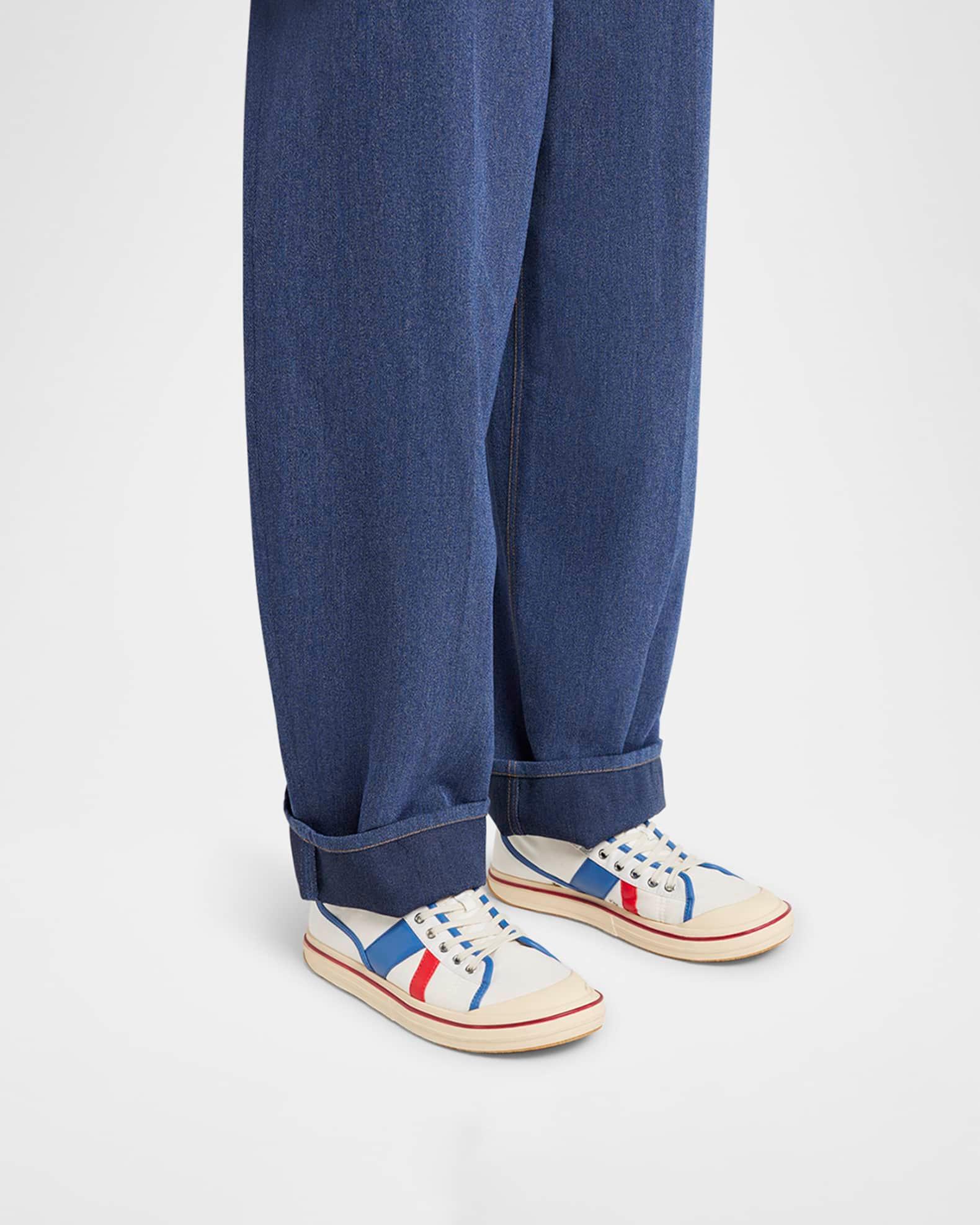 Men's Eliot Canvas Mid-Top Sneakers Product Image