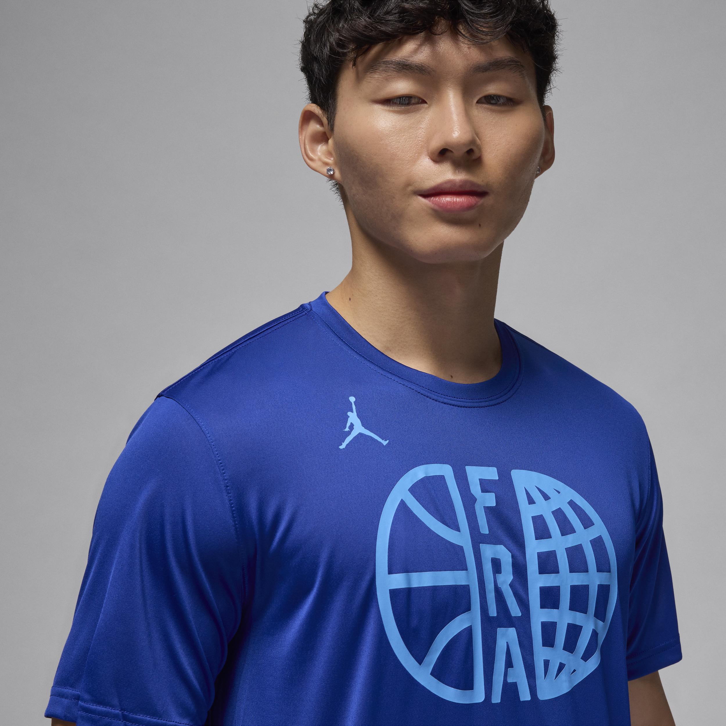 Men's France Practice Jordan Basketball T-Shirt Product Image