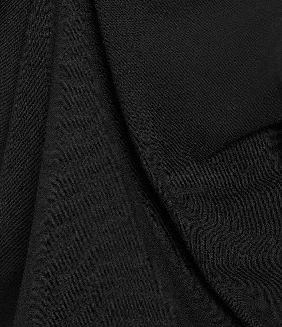 Jones New York Crew Neck Novelty Trim Elbow Sleeve Top Product Image