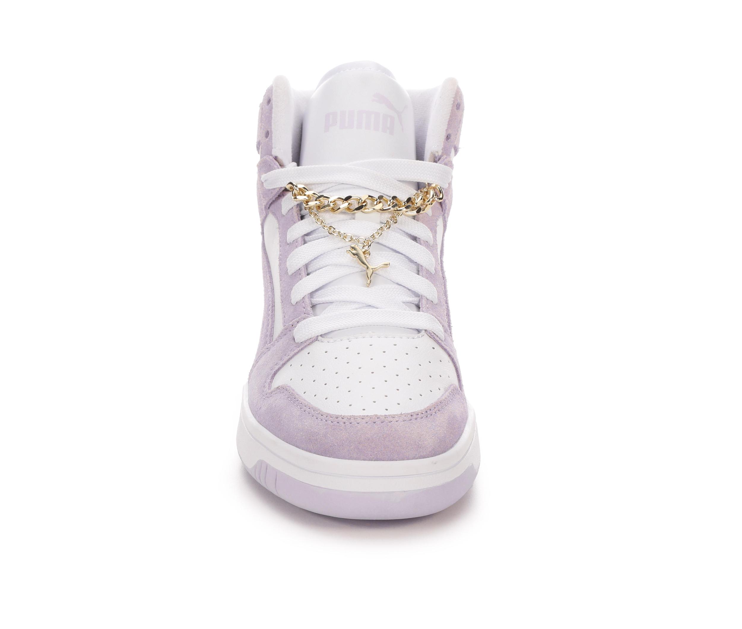 Women's Puma Rebound High-Top Sneakers Product Image