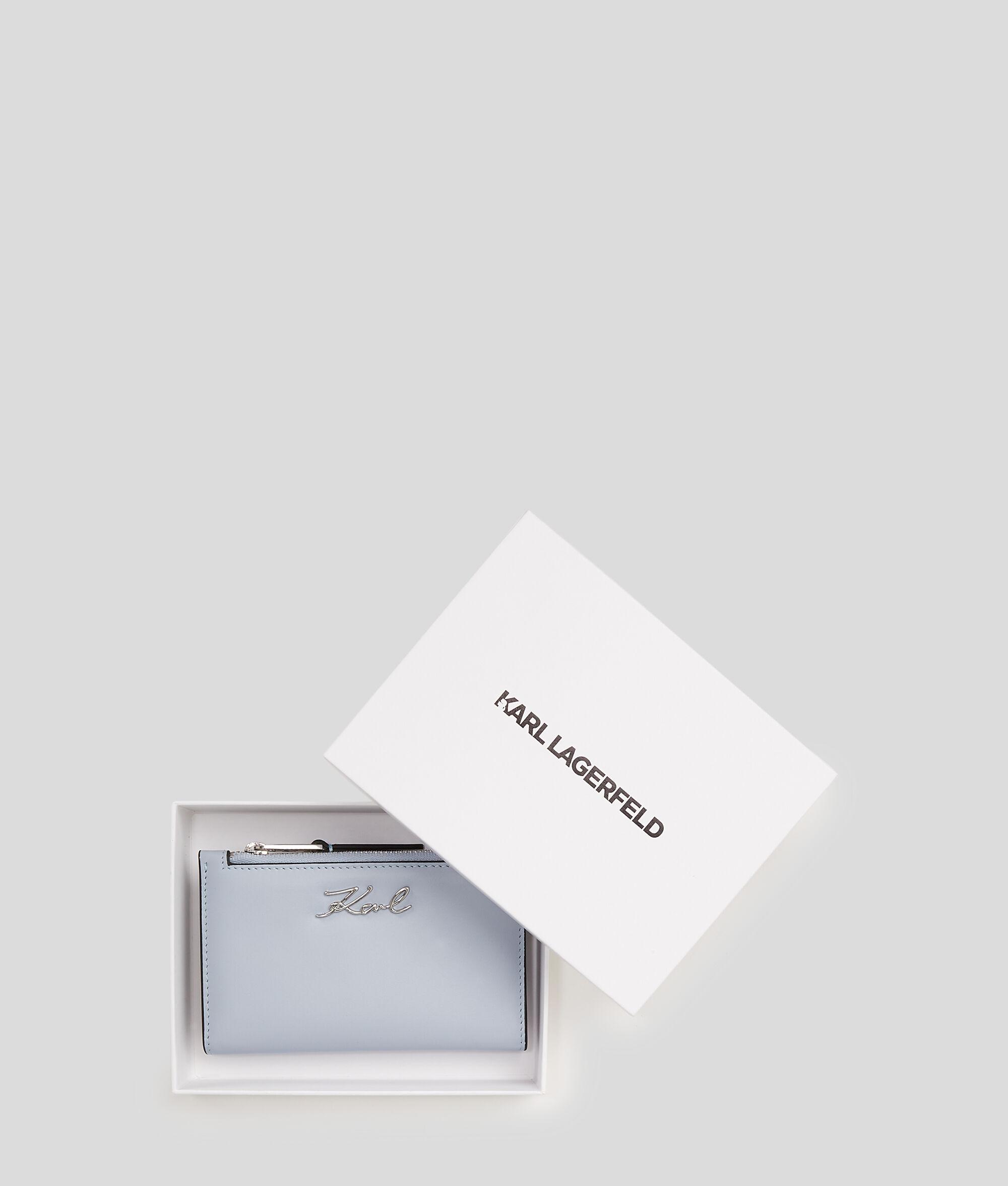 K/SIGNATURE SLIM BI-FOLD WALLET  Product Image