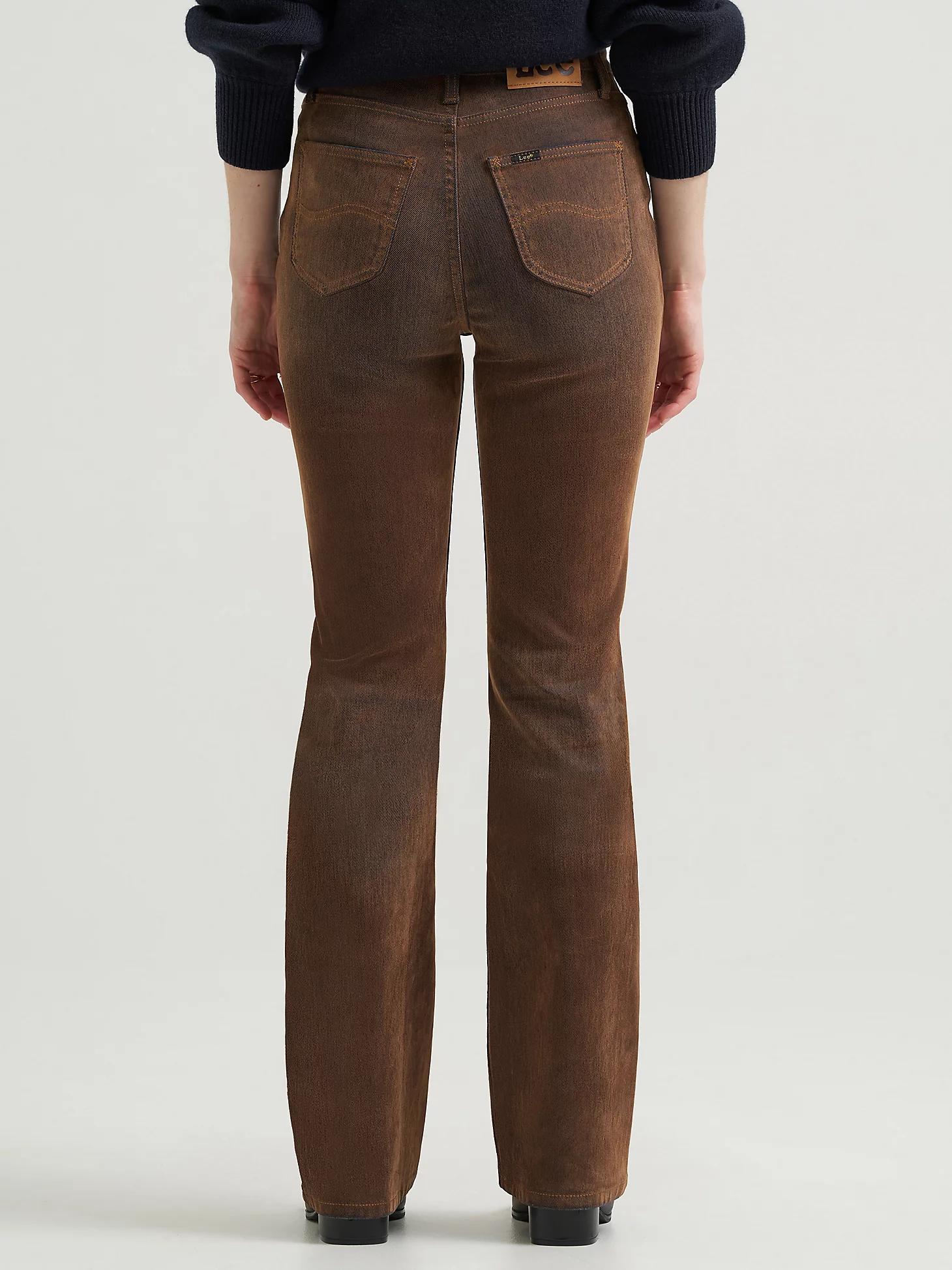 Women's Flocked High Rise Bootcut Jean | Women's Jeans | Lee® Product Image