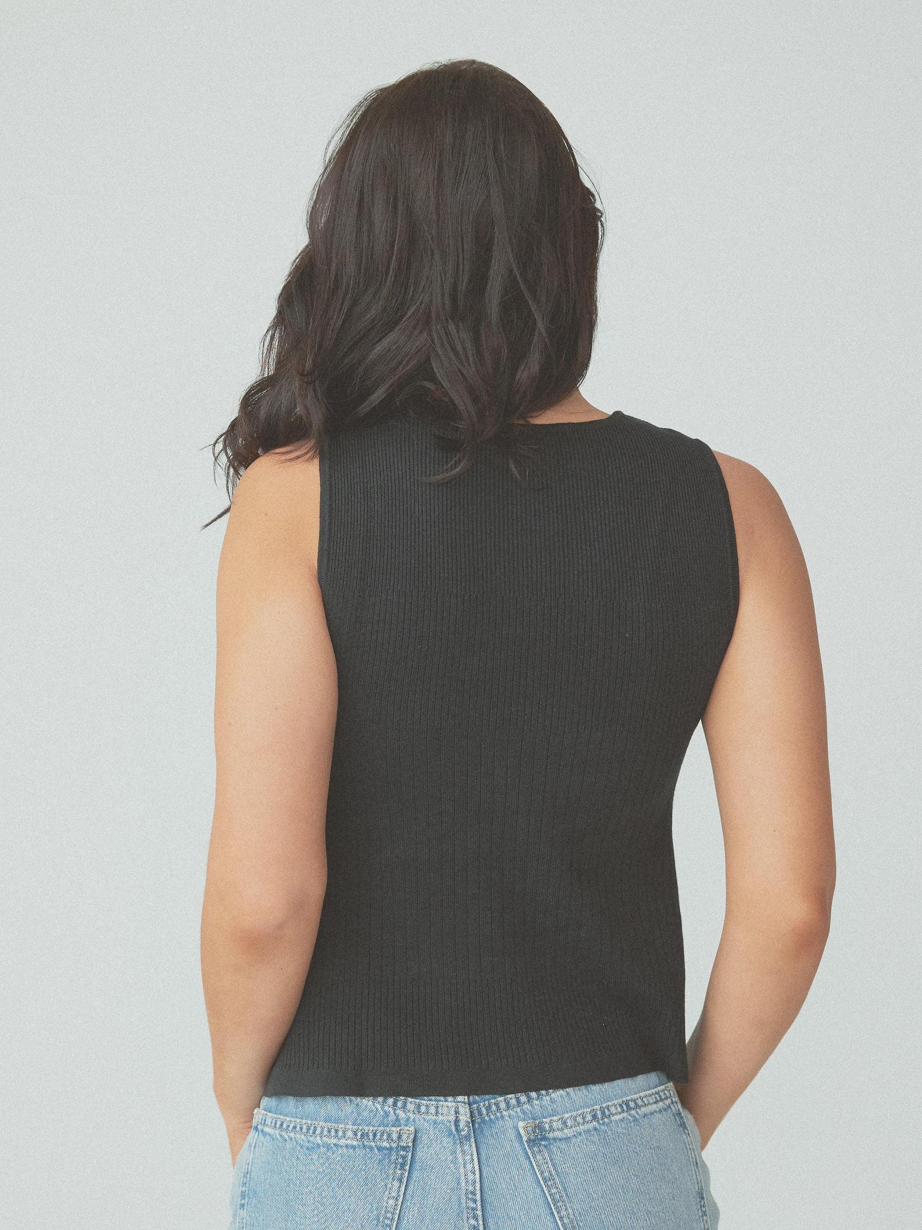 Knit High Neck Brami Product Image