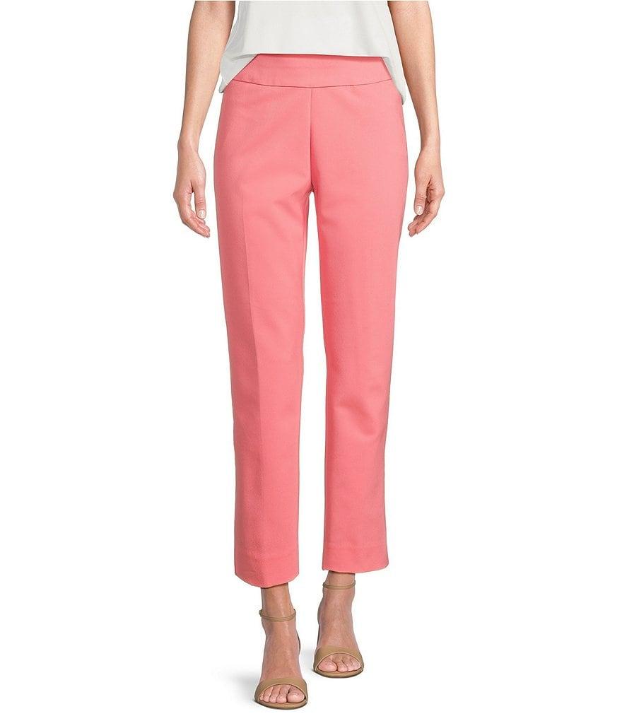 Investments the PARK AVE fit Elite Stretch Ankle Straight Pants Product Image