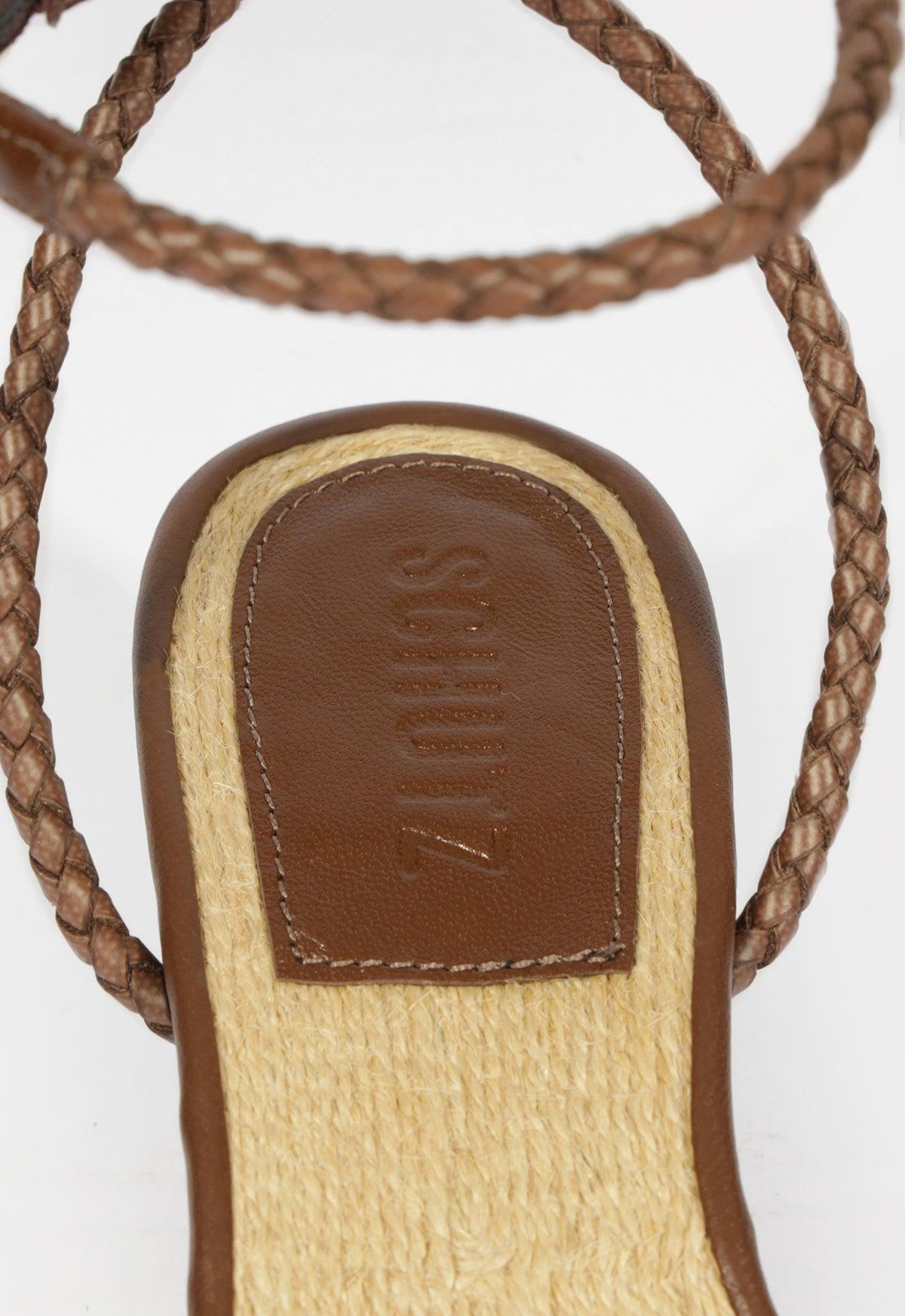 Kaya Straw Mid Sandal Product Image