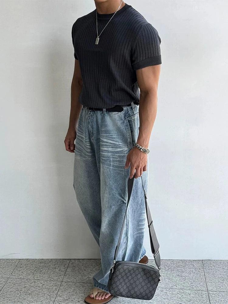 RT No. 19033 KNIT SHORT SLEEVE Product Image