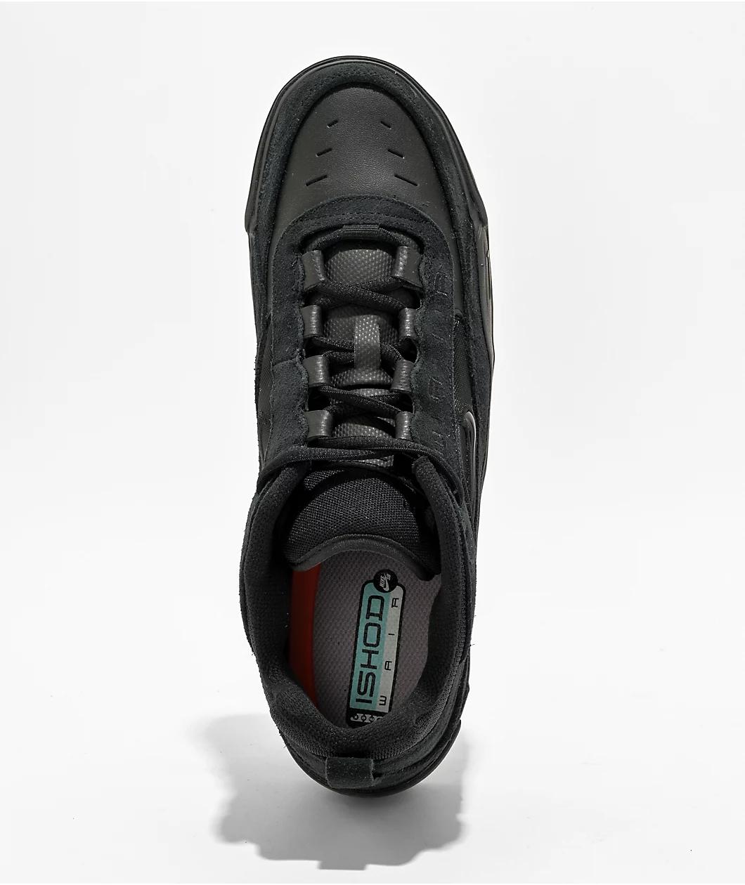 Nike SB Air Max Ishod Anthracite Black & Gum Skate Shoes Product Image