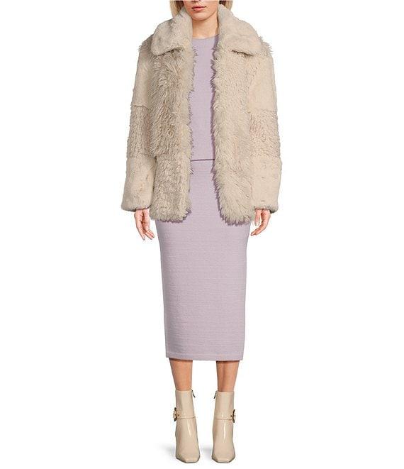 GB Mixed Pile Faux Fur Jacket Product Image